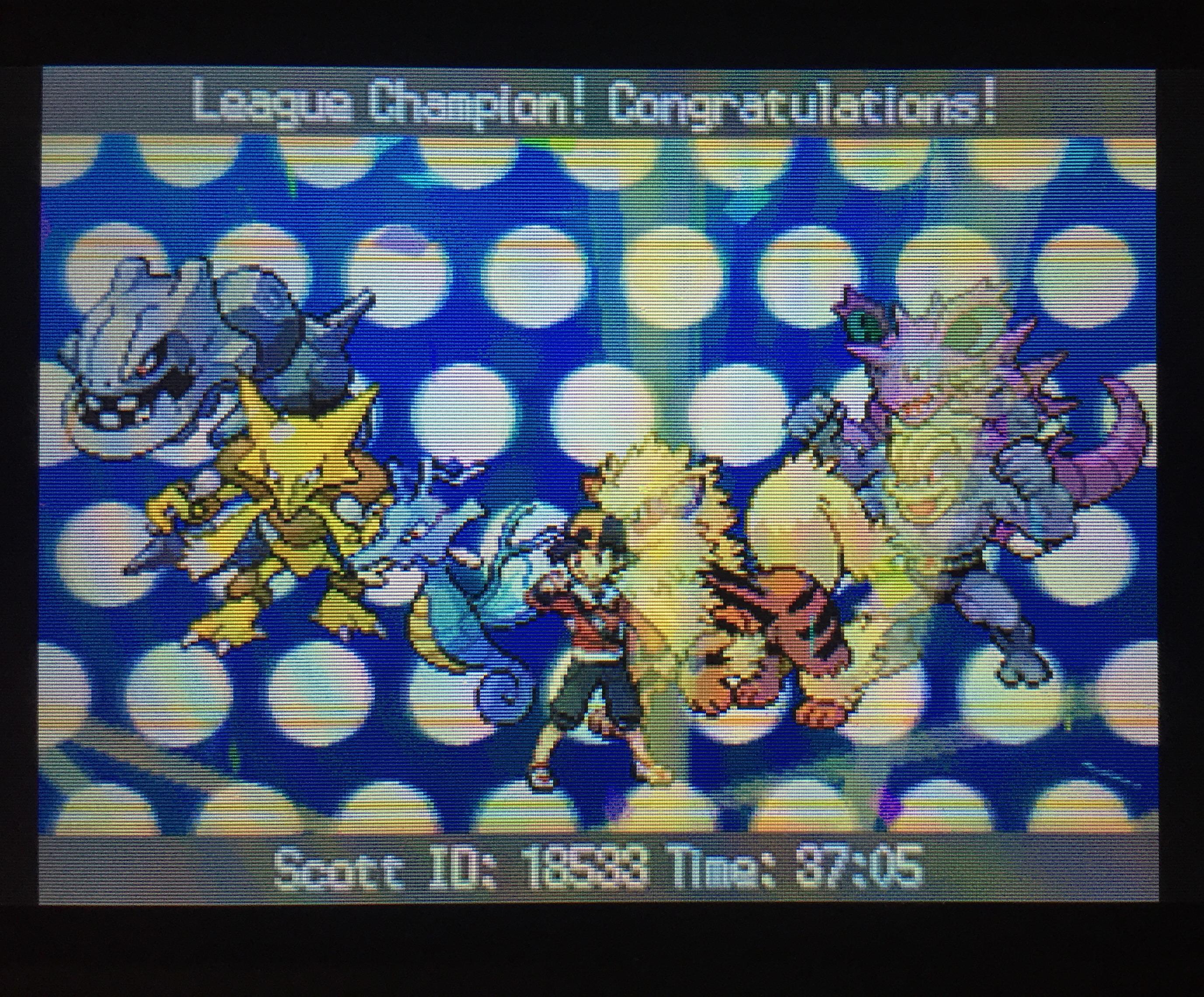HeartGold Nuzlocke Elite Four Beat r/nuzlocke