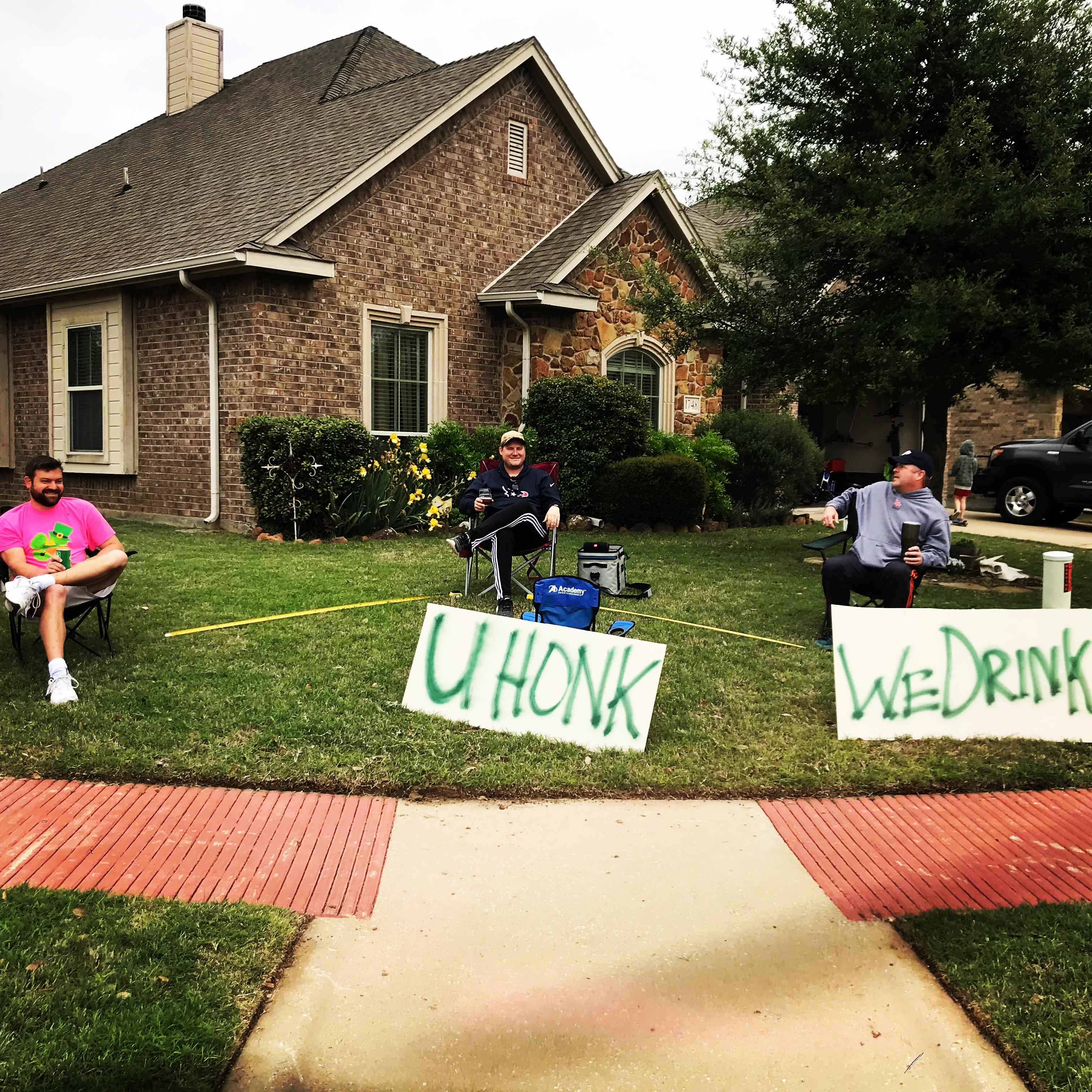 Six feet apart. r/pics