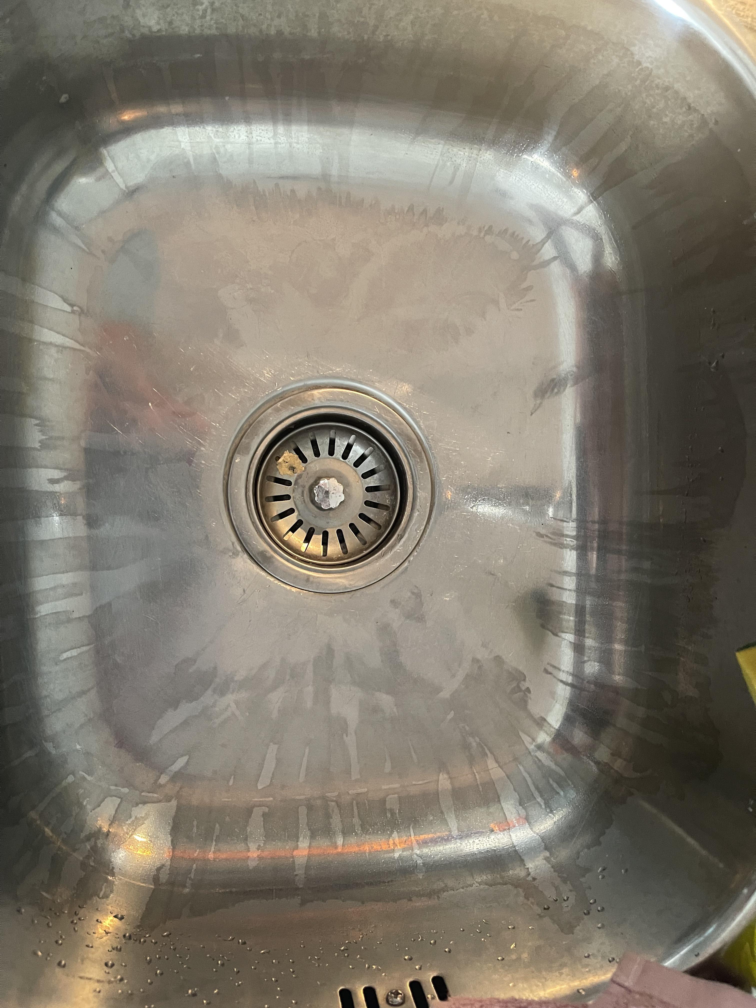 how do you fix these stains on stainless sink? r/CleaningTips