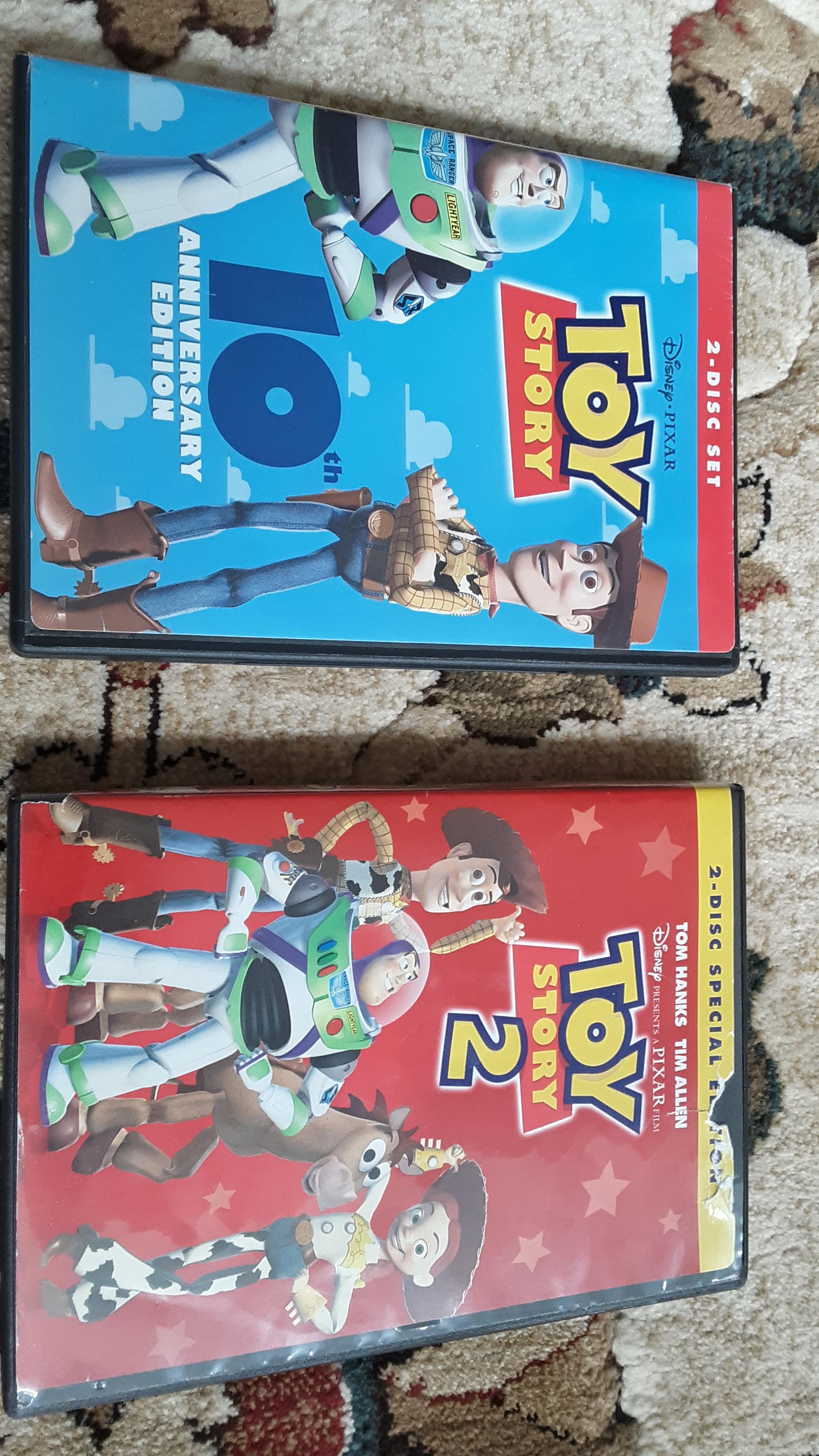 Toy Story 1 and 2 2005 DVDs r/nostalgia