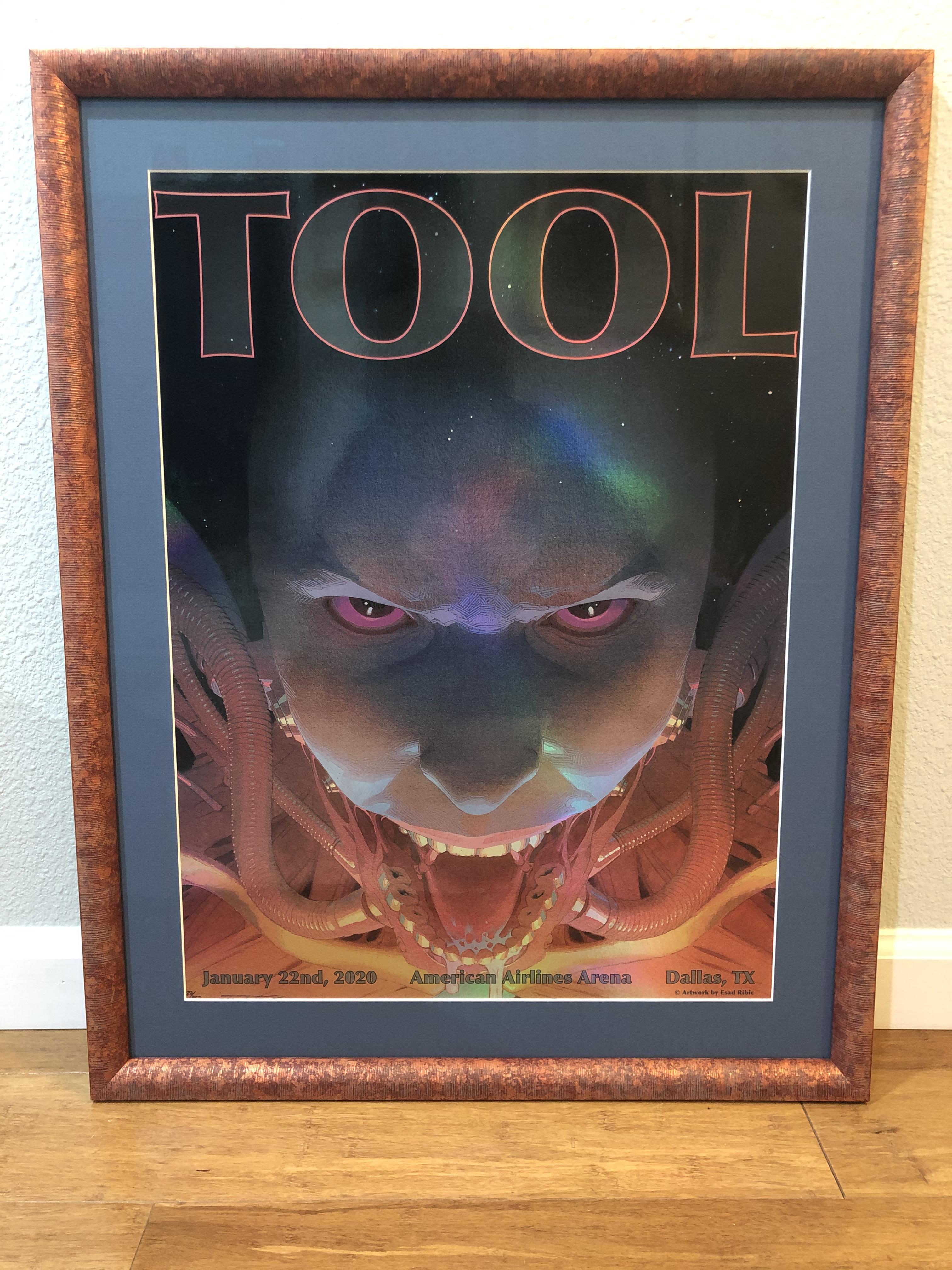 Look what came back from the framers today. (Dallas) r/ToolBand