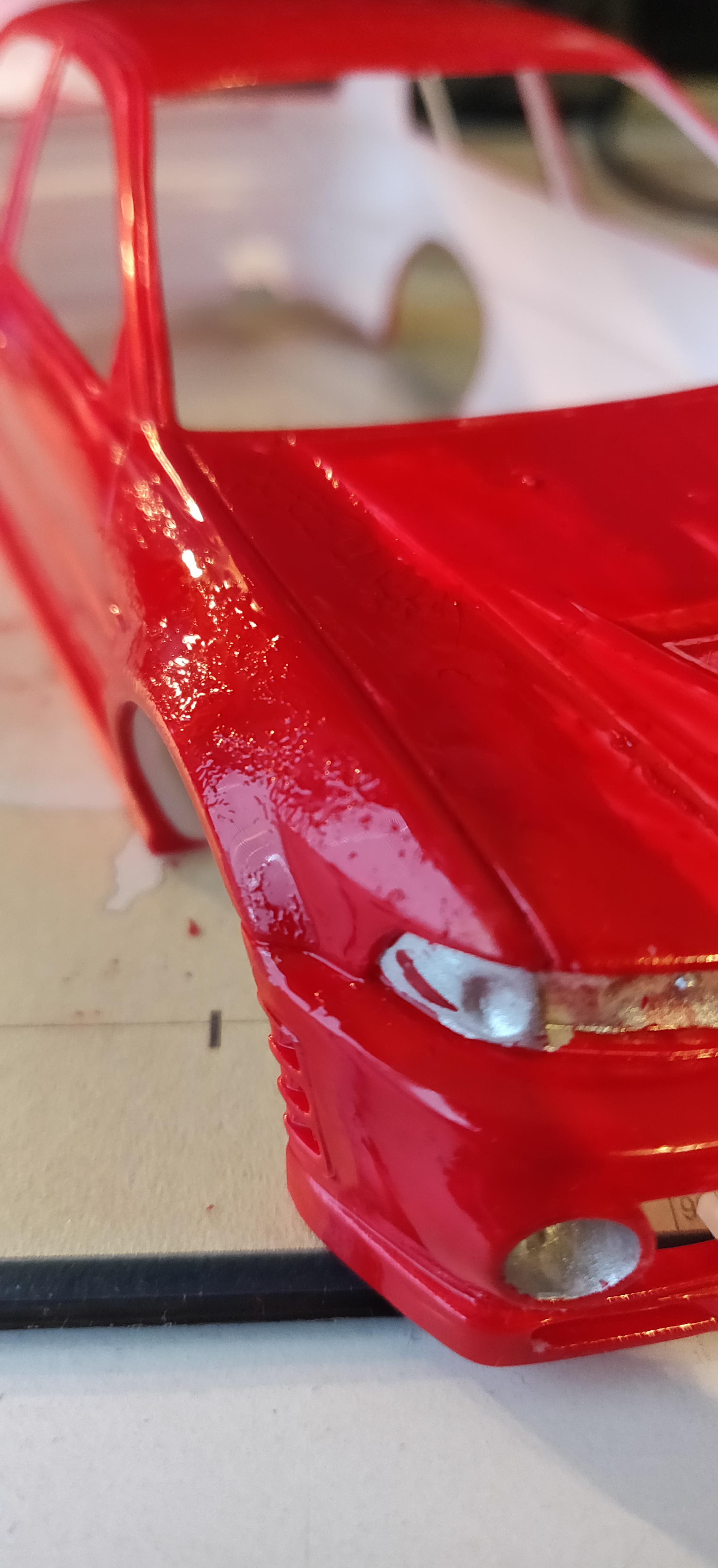 I was painting a model using revell email paint (34) and i thinned it