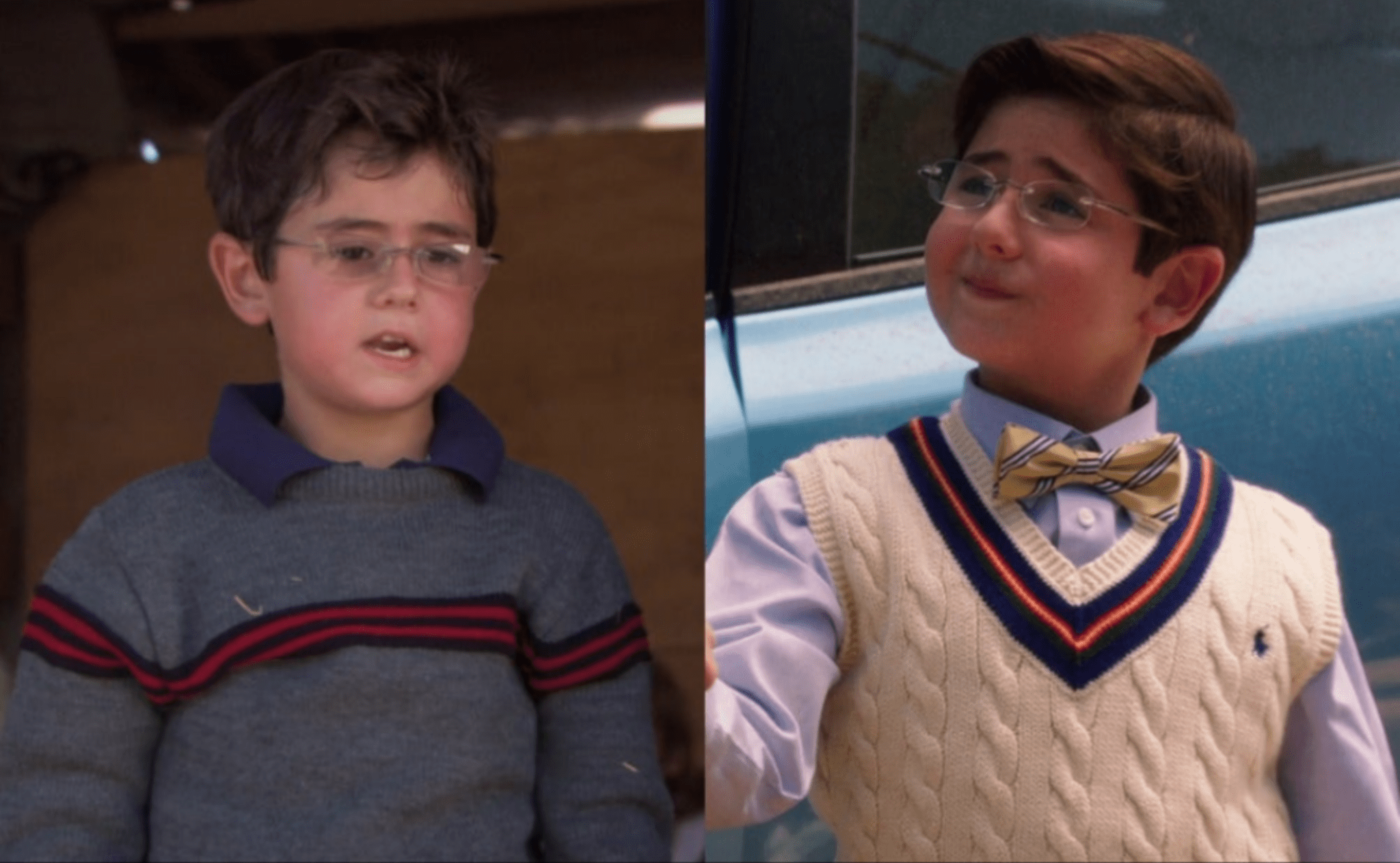 Dwight's nephew, seen at Schrute Farms (S09.E17), is the same boy who