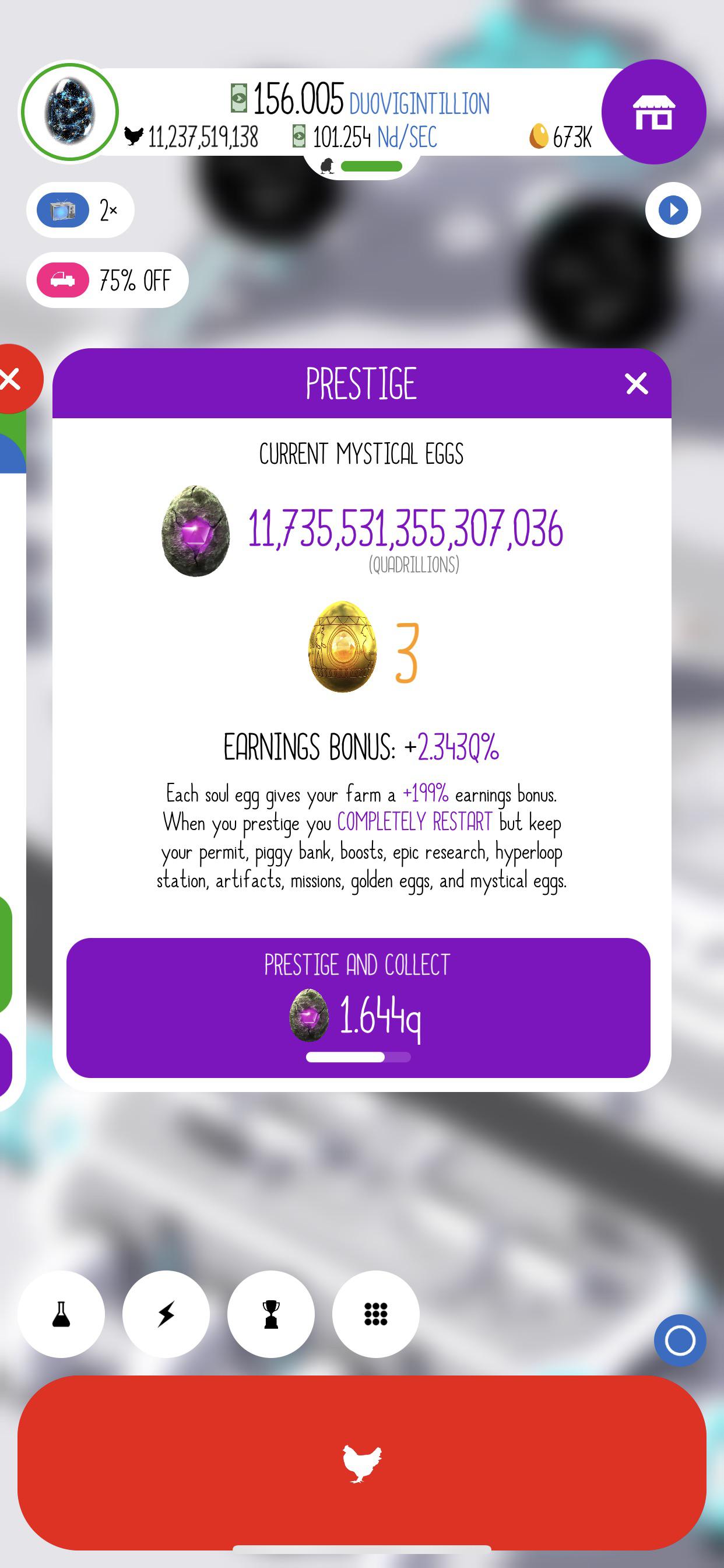 I used to have x2 the amount of soul egg with boost stacking when prestige but now it only 10