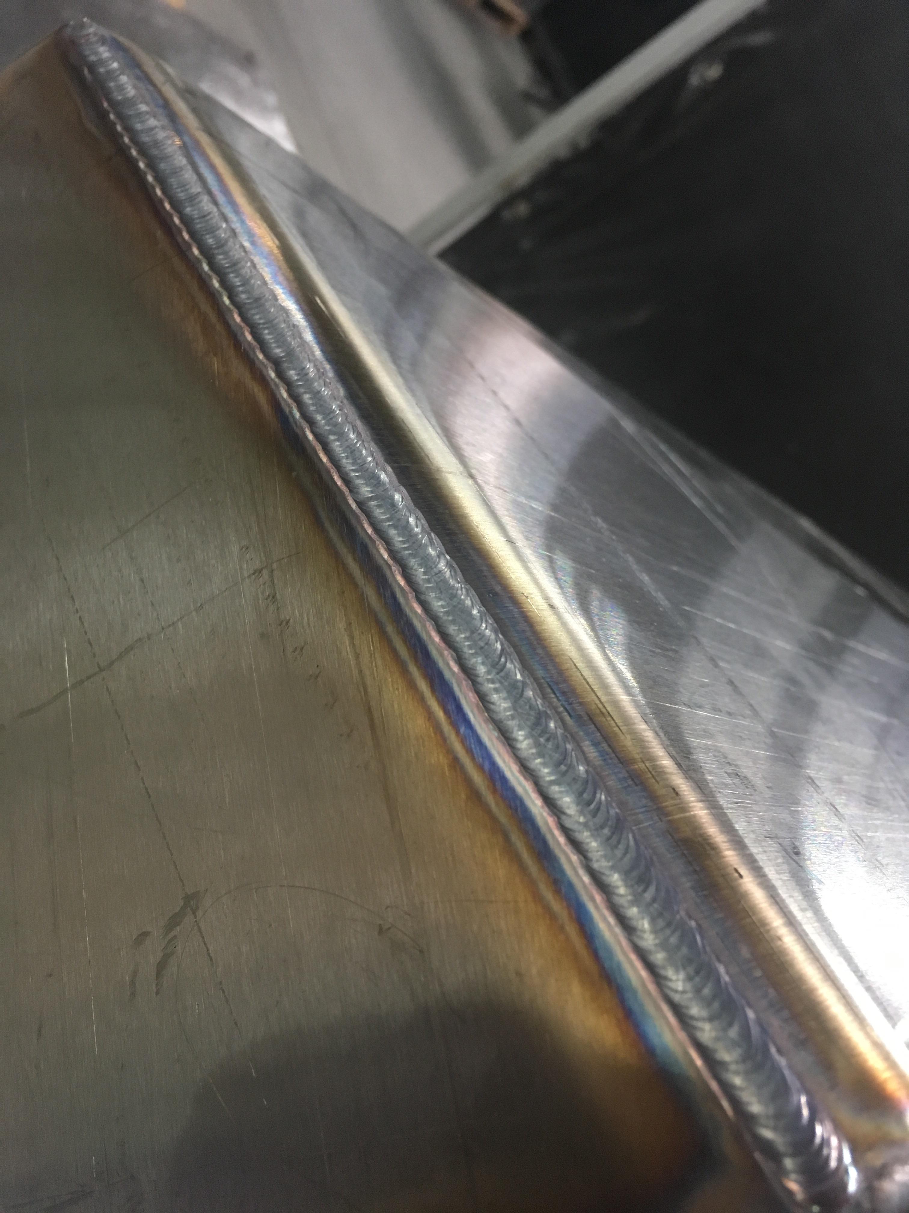 I’m 9 months in to my welding career and working for a food grade sanitary stainless steel