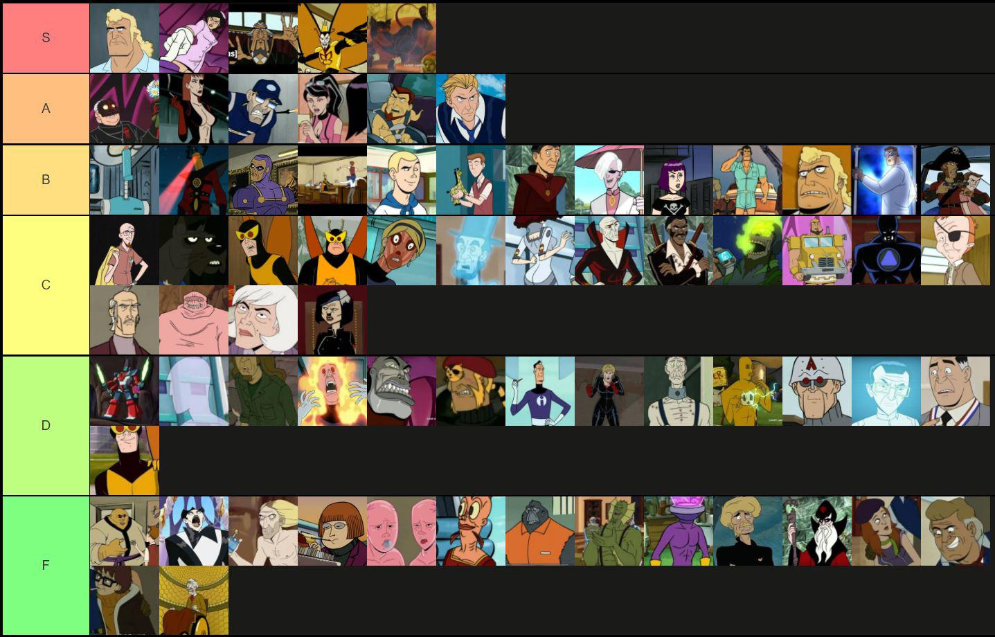 Been showing my friends Venture Bros and every couple of seasons I'm