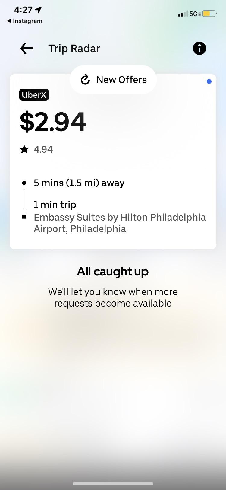 That’s not even a gallon of gas… r/uberdrivers