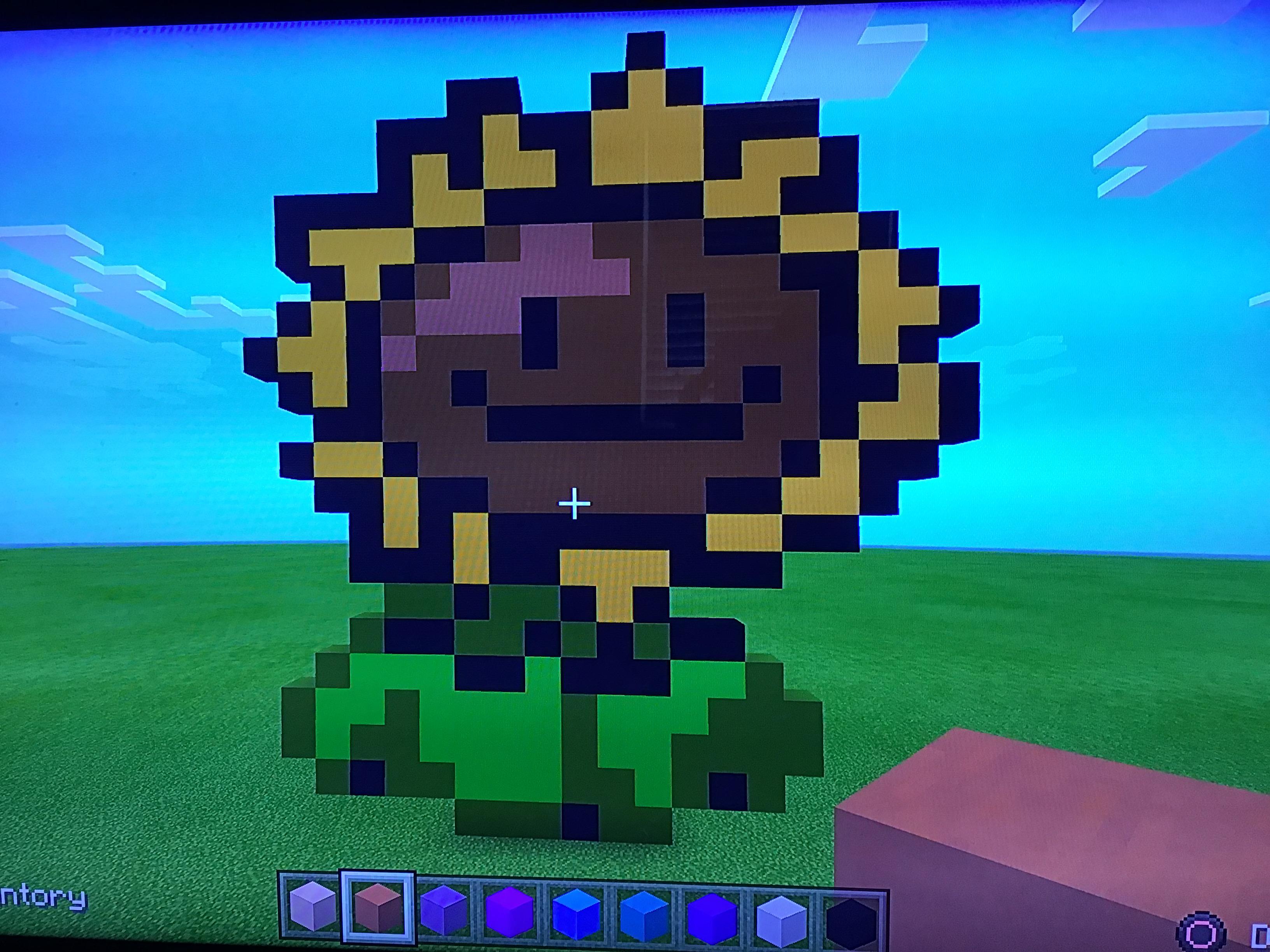 Minecraft Sunflower Plant