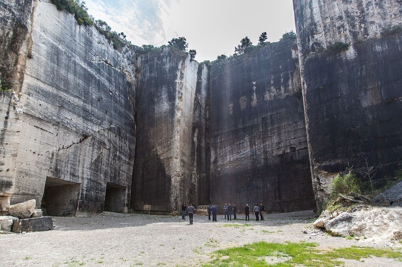Cavae Romanae (Roman quarry), Pula. Source for the stone from which VESPASIAN built the Pula