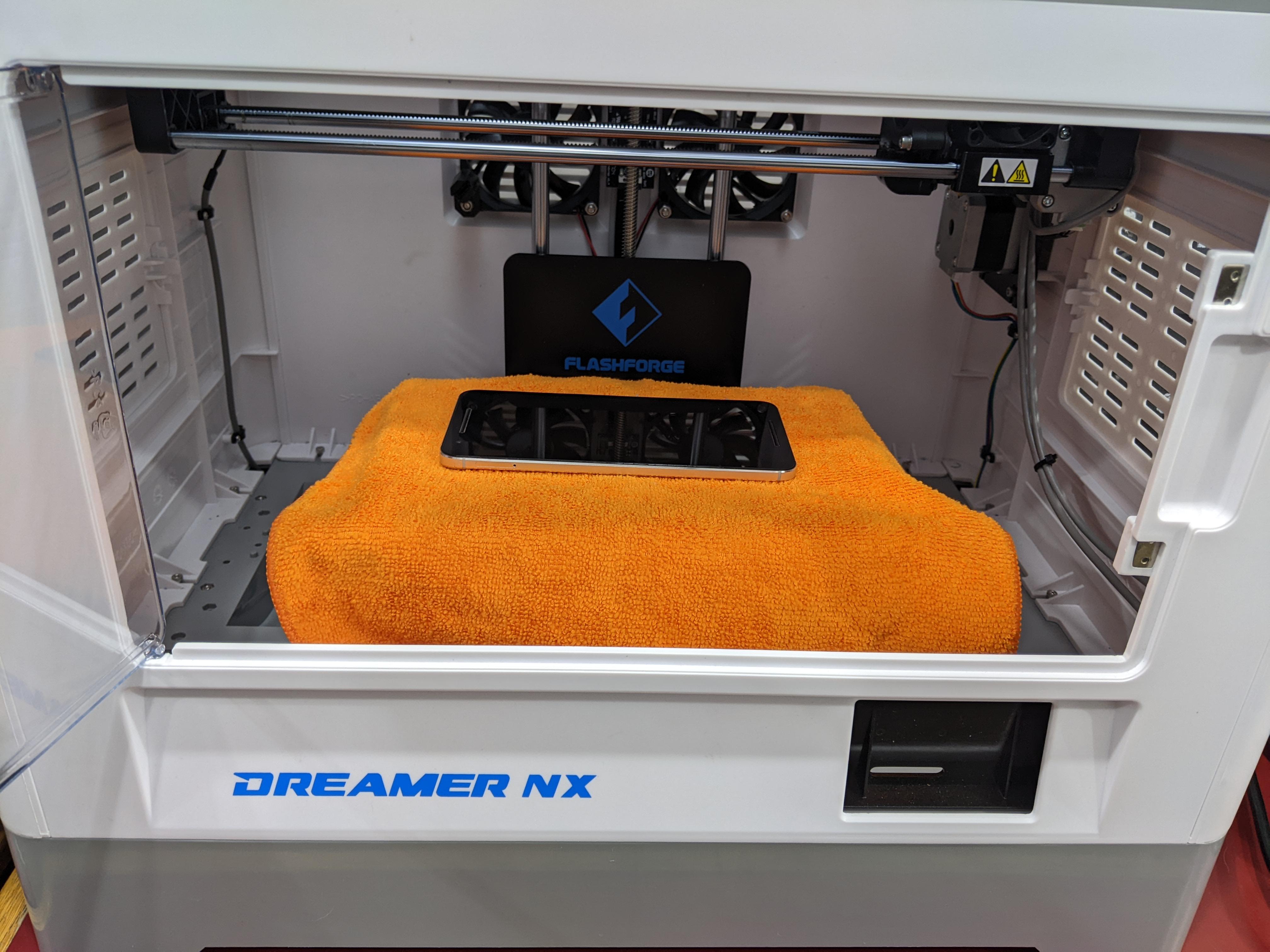 A new use for a 3D printer? My son broke his phone screen and we wanted