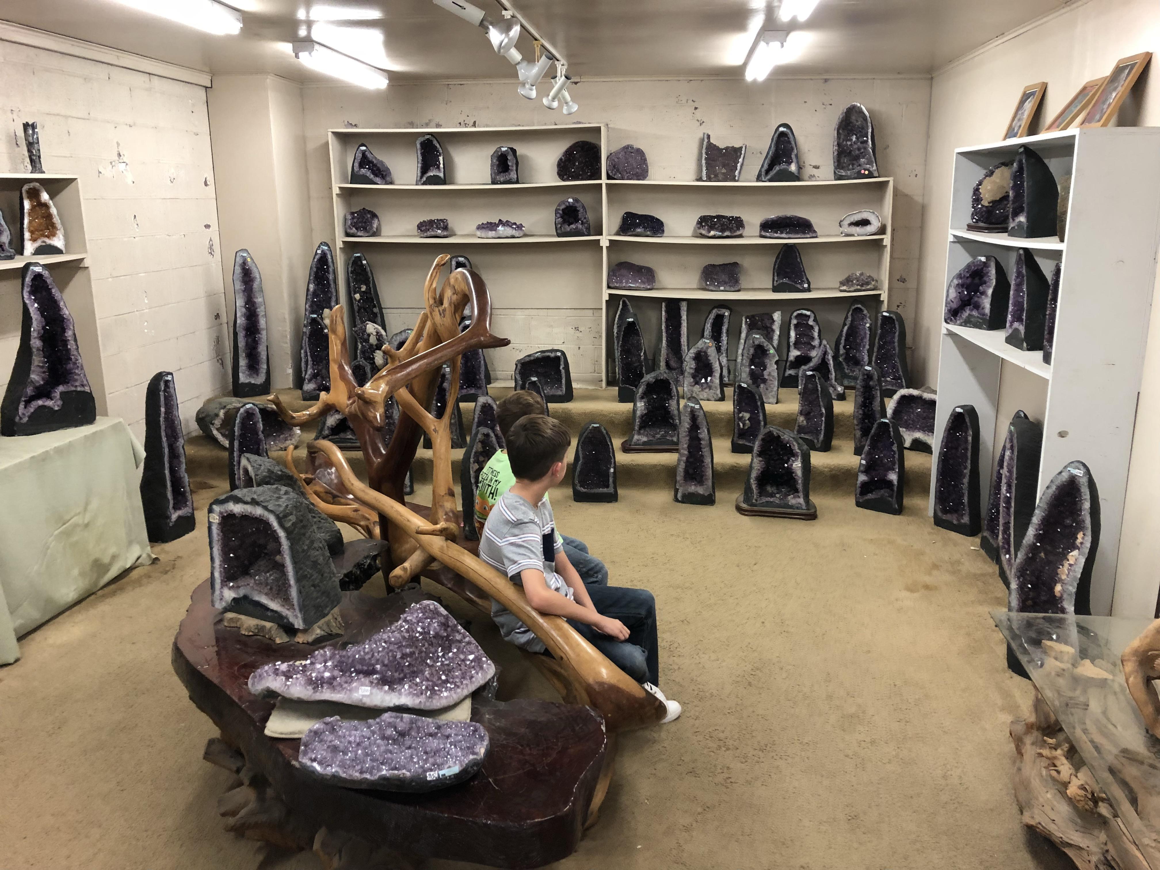 One of my favorite places as a child. The Rock shop in Vacaville, CA. r/pics