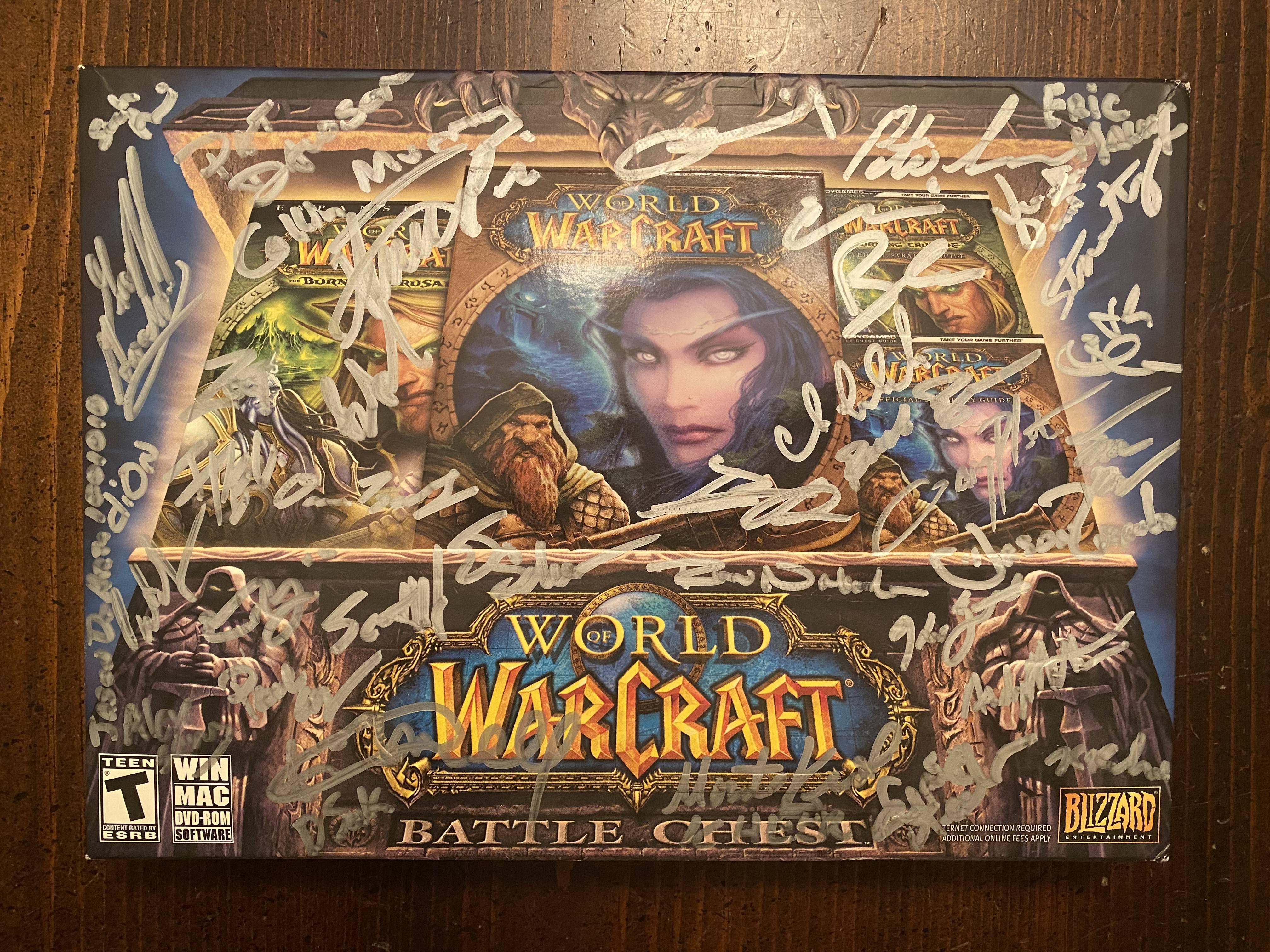 Is this developer signed Battle Chest rare? (info in comments) r/wow
