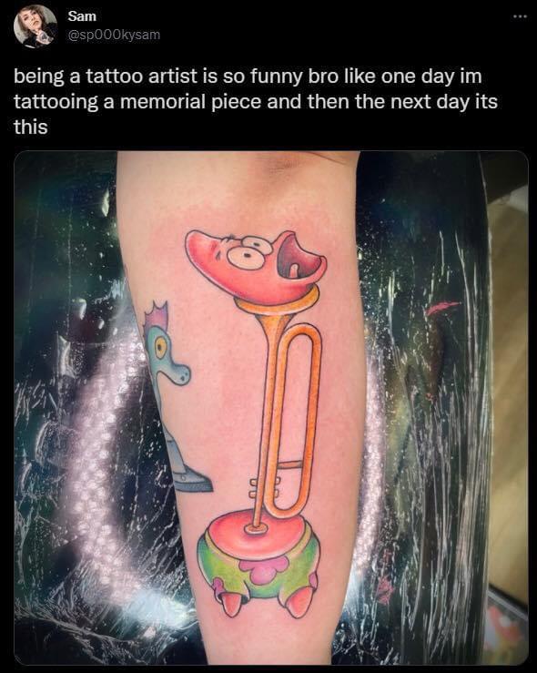 Is mayonnaise an instrument? BikiniBottomTwitter