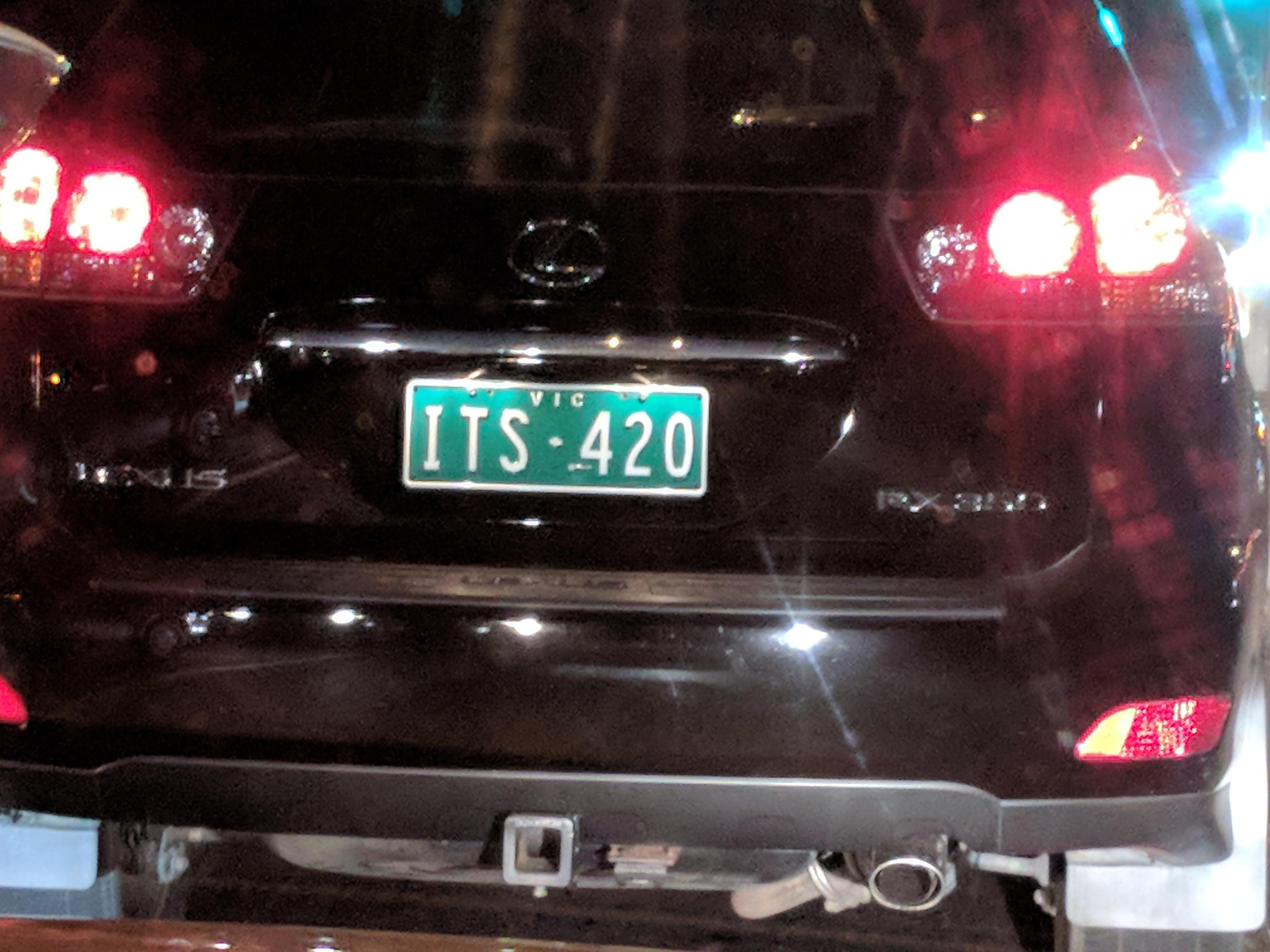 This green number plate. r/mildlyinteresting