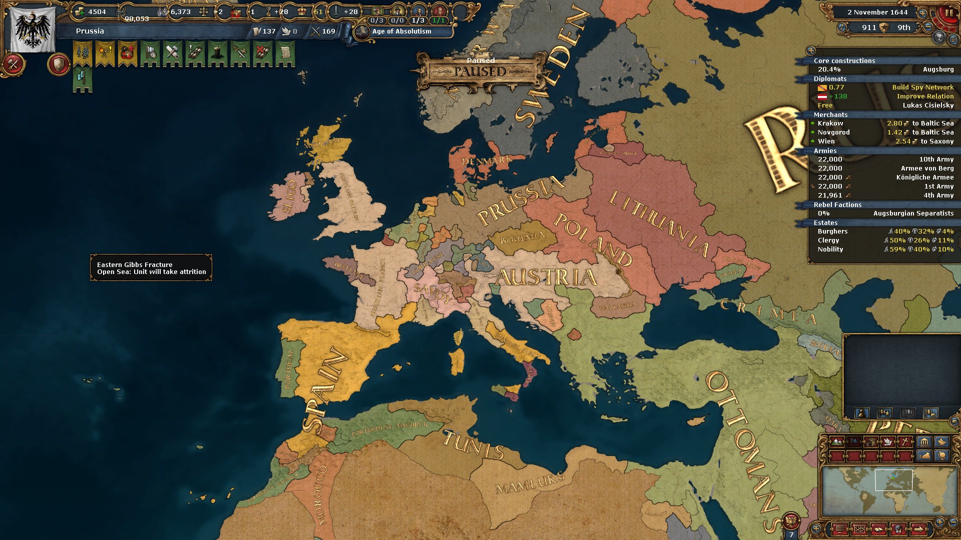 I'm Prussia, any tips for next steps? r/eu4