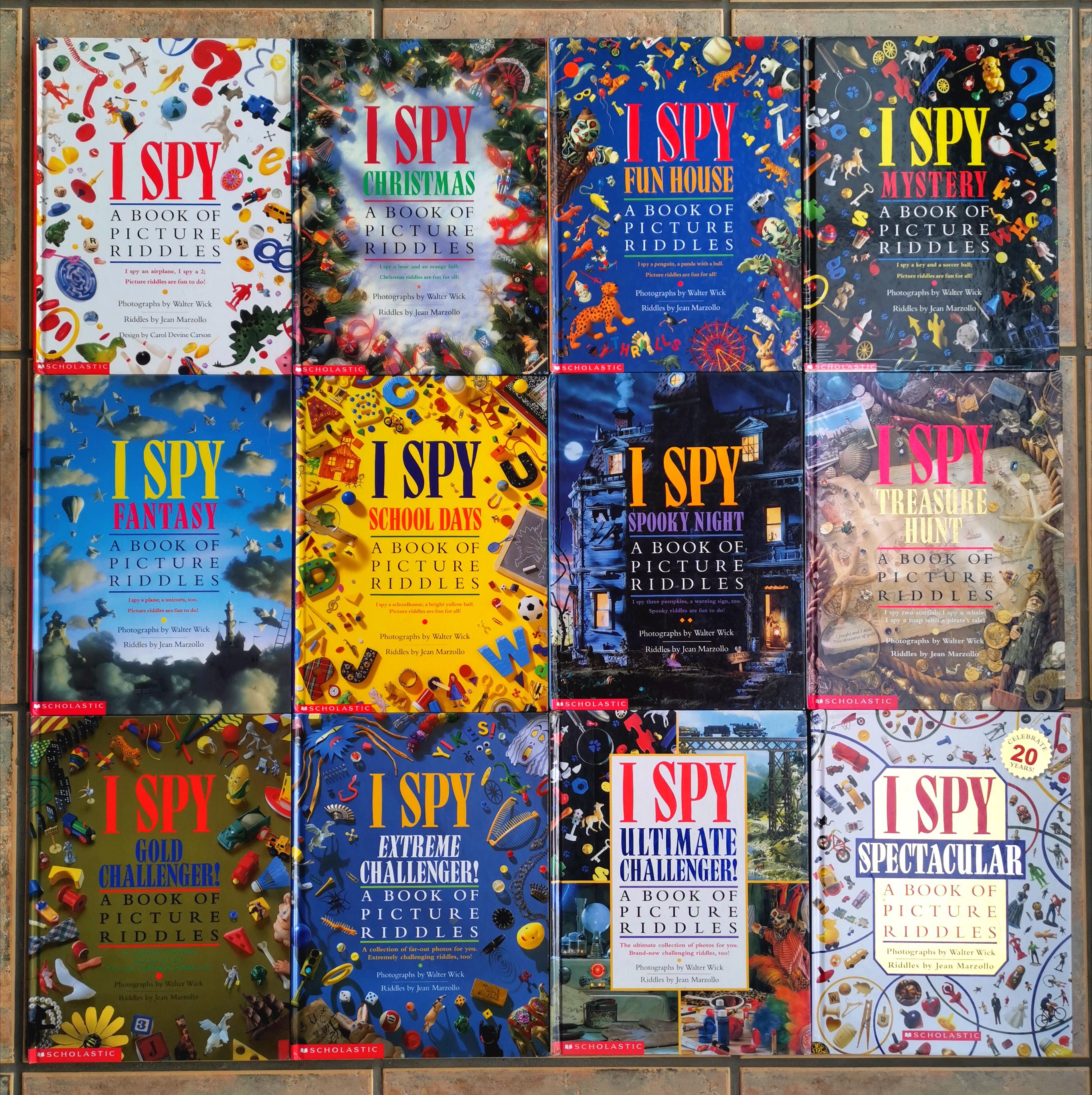 These I Spy books were some of my favourites when I was at primary