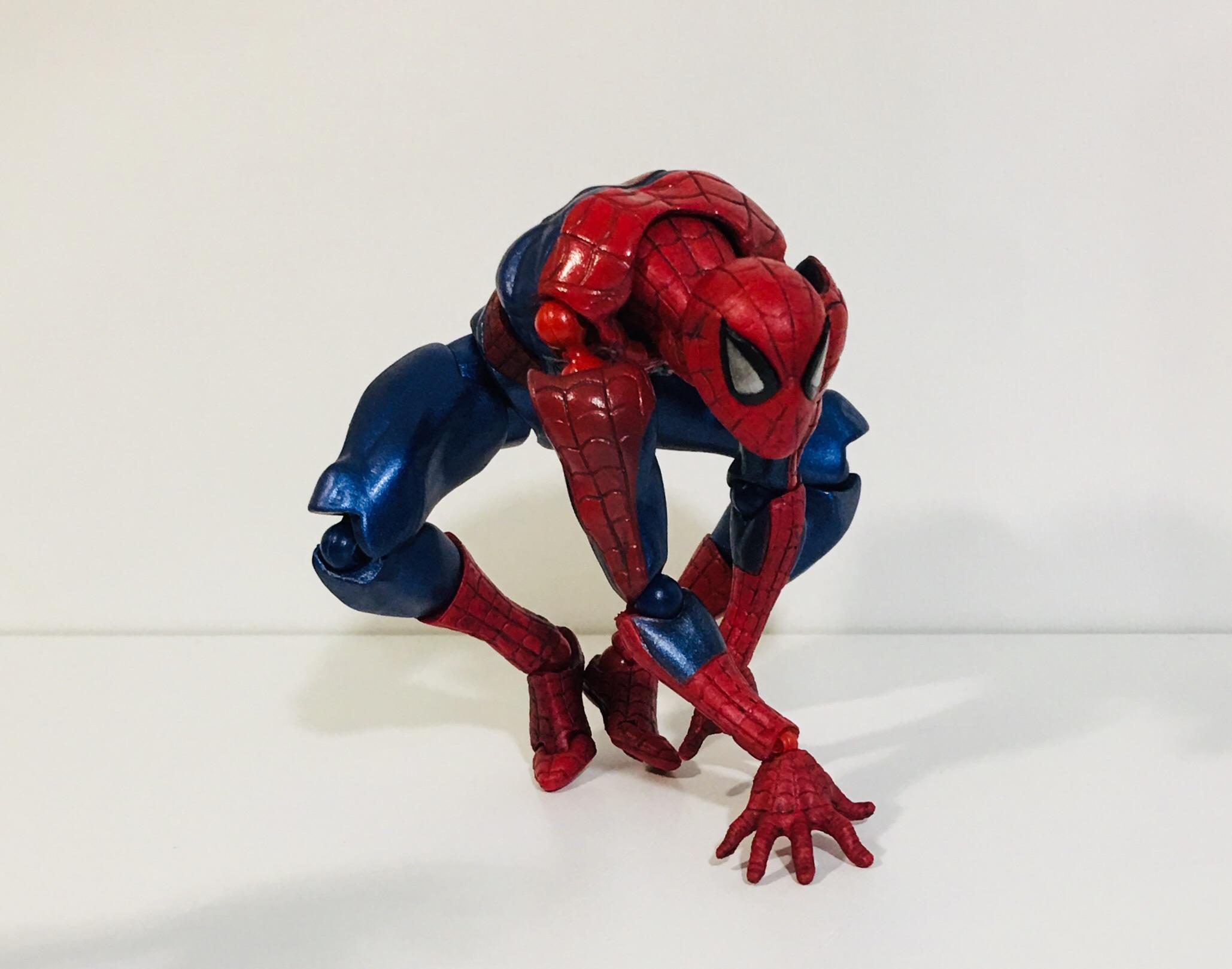 Bootleg revoltech SpiderMan arrived. Extremely impressed. Paint apps