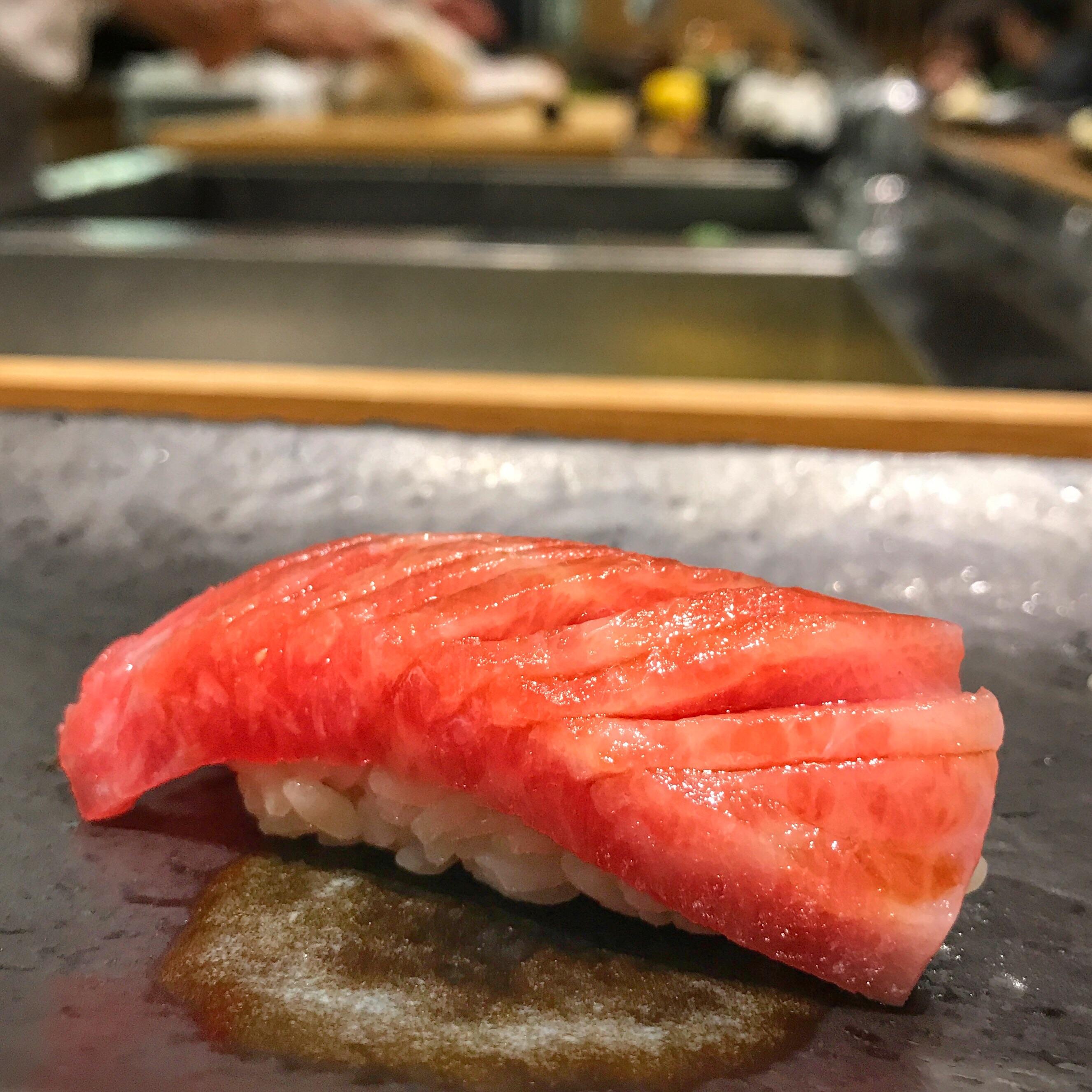 Otoro Nigiri Sushi r/JapaneseFood