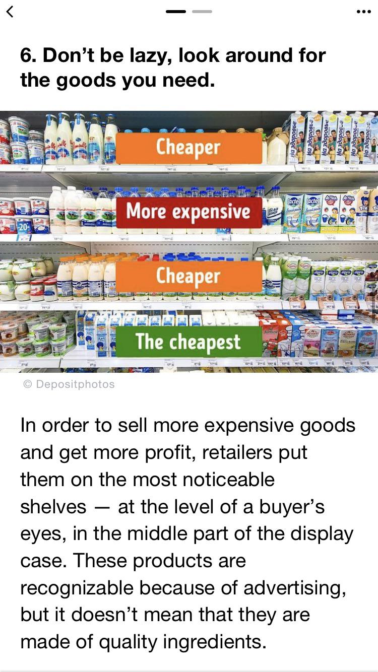 a cheaper way to shop! r/coolguides