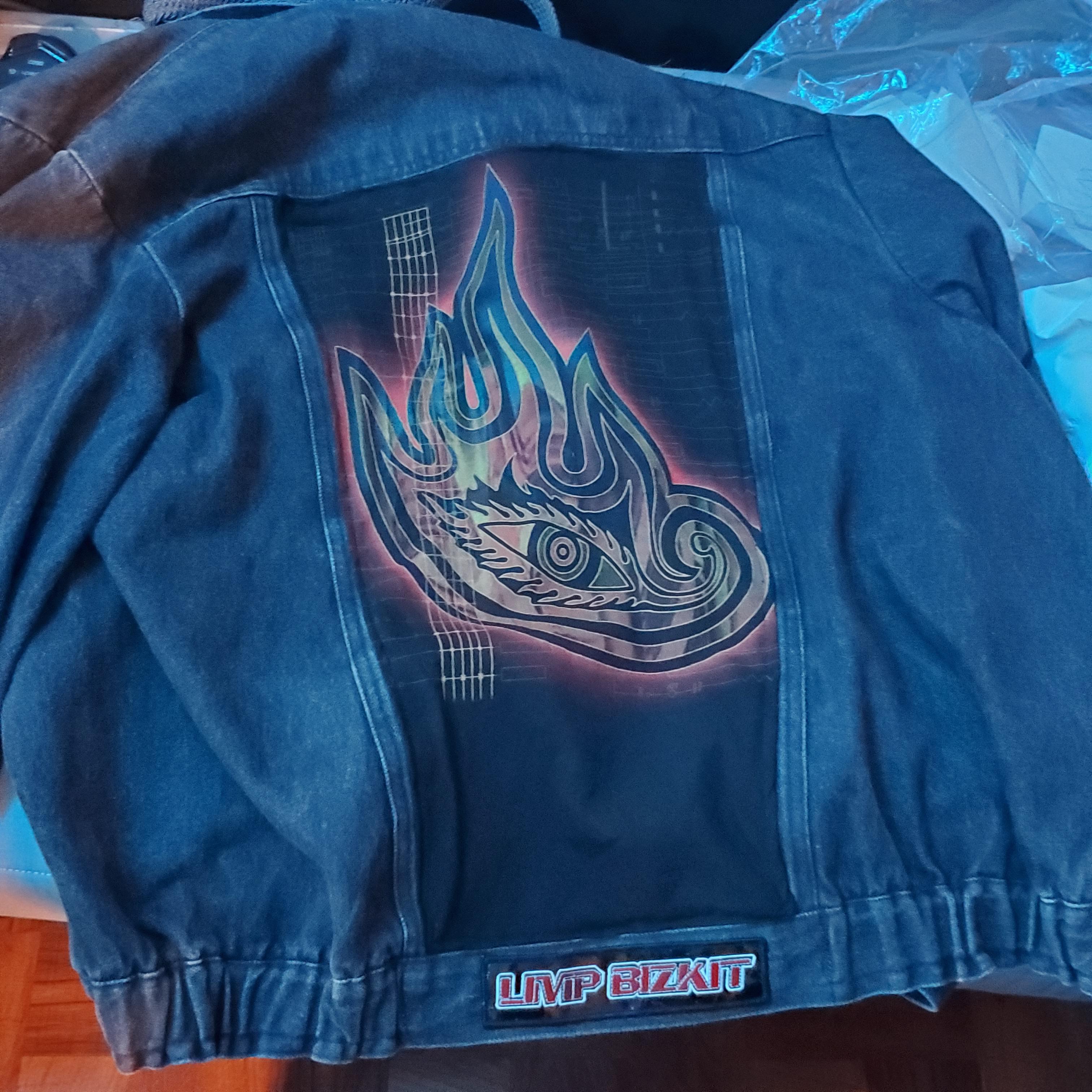 custom tool jean jacket r/ToolBand