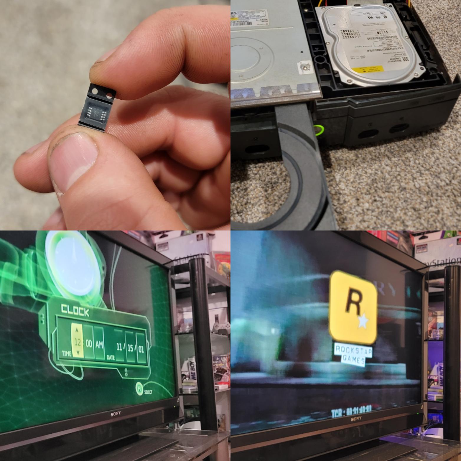 Update on the Xbox with flashing yellow ring, IT LIVES!!! All it needed