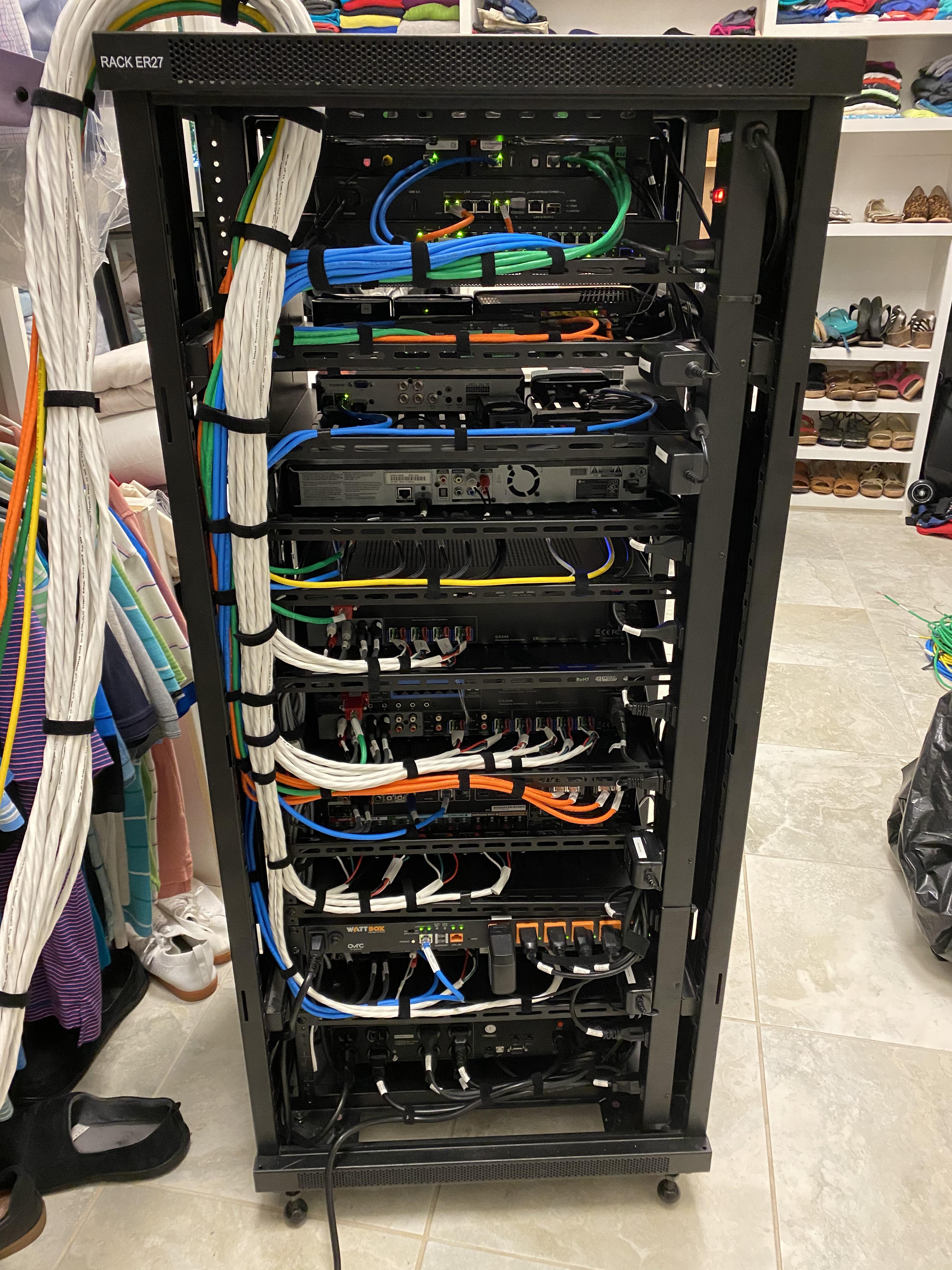 Hey nice rack! AV rack of course. r/hometheater