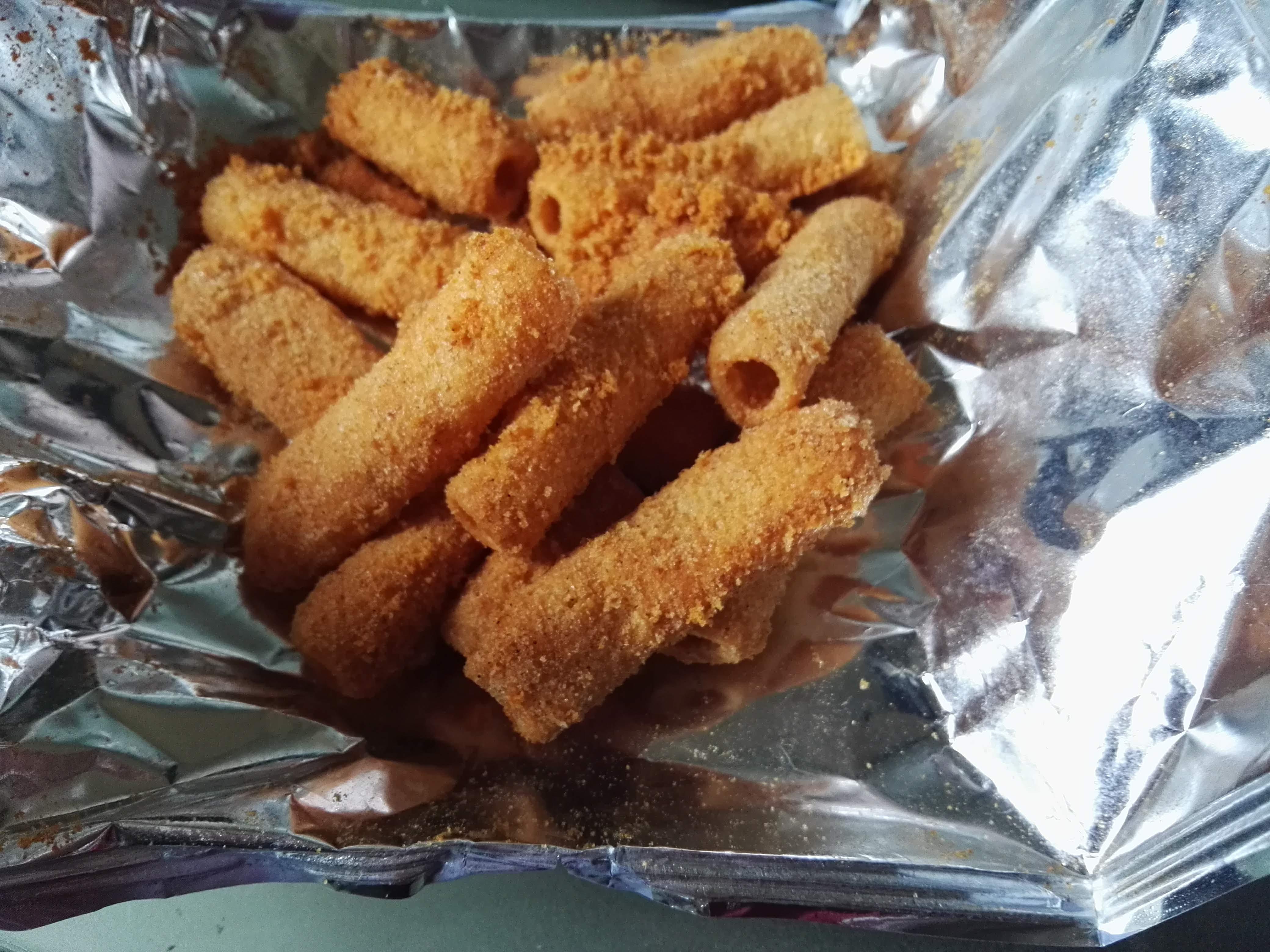 Just opened my wheat crunchies crispy bacon flavour overload! r