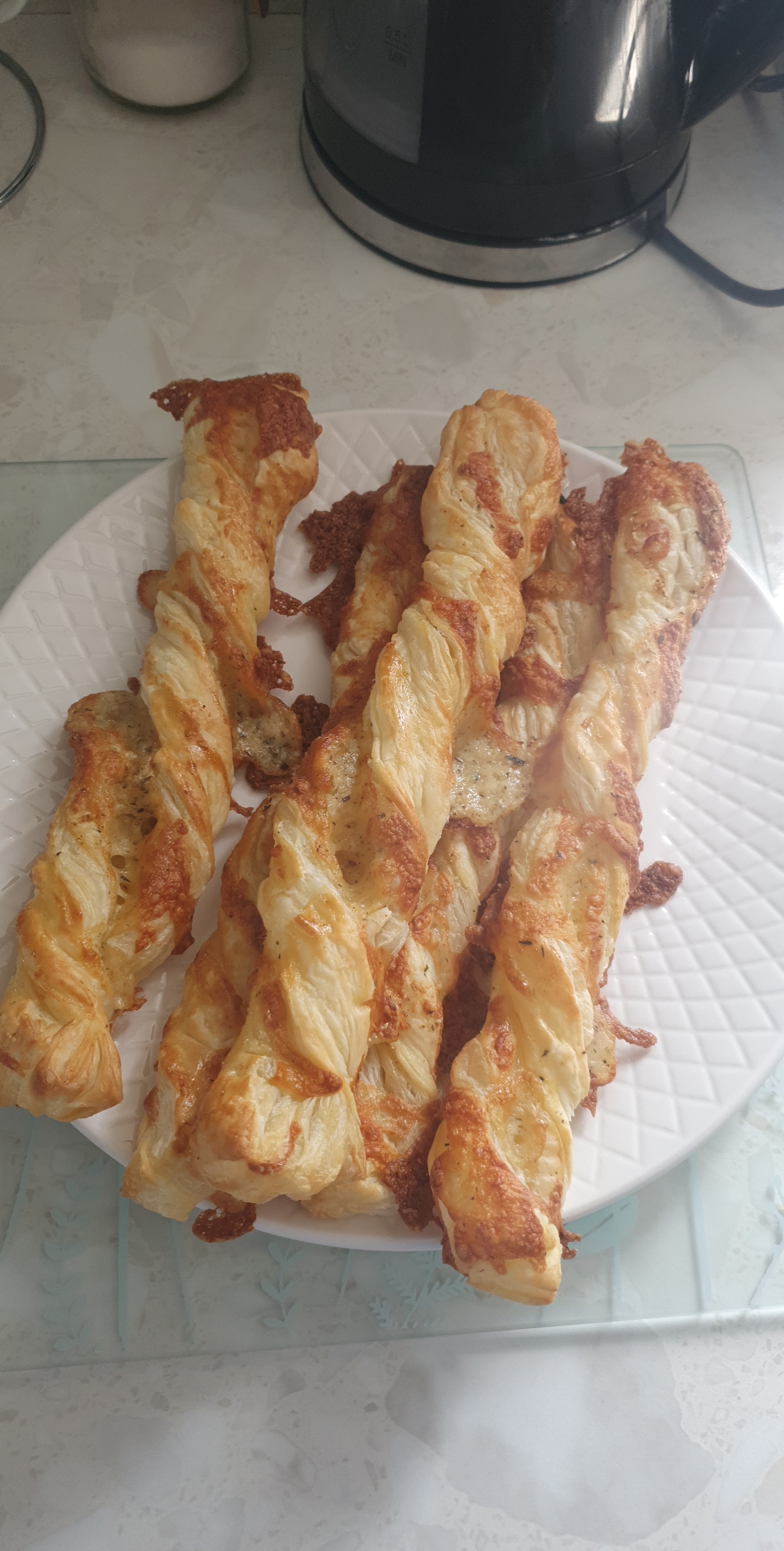 I made cheese twists Baking