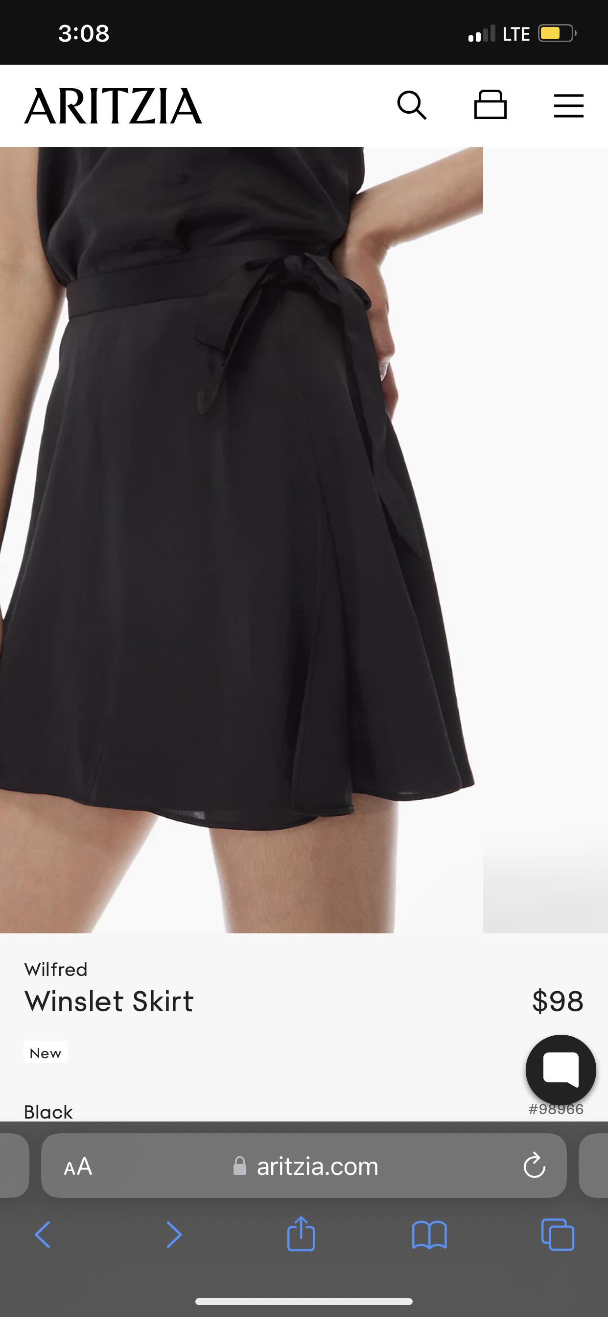 Does anyone own this skirt I have questions ? Aritzia