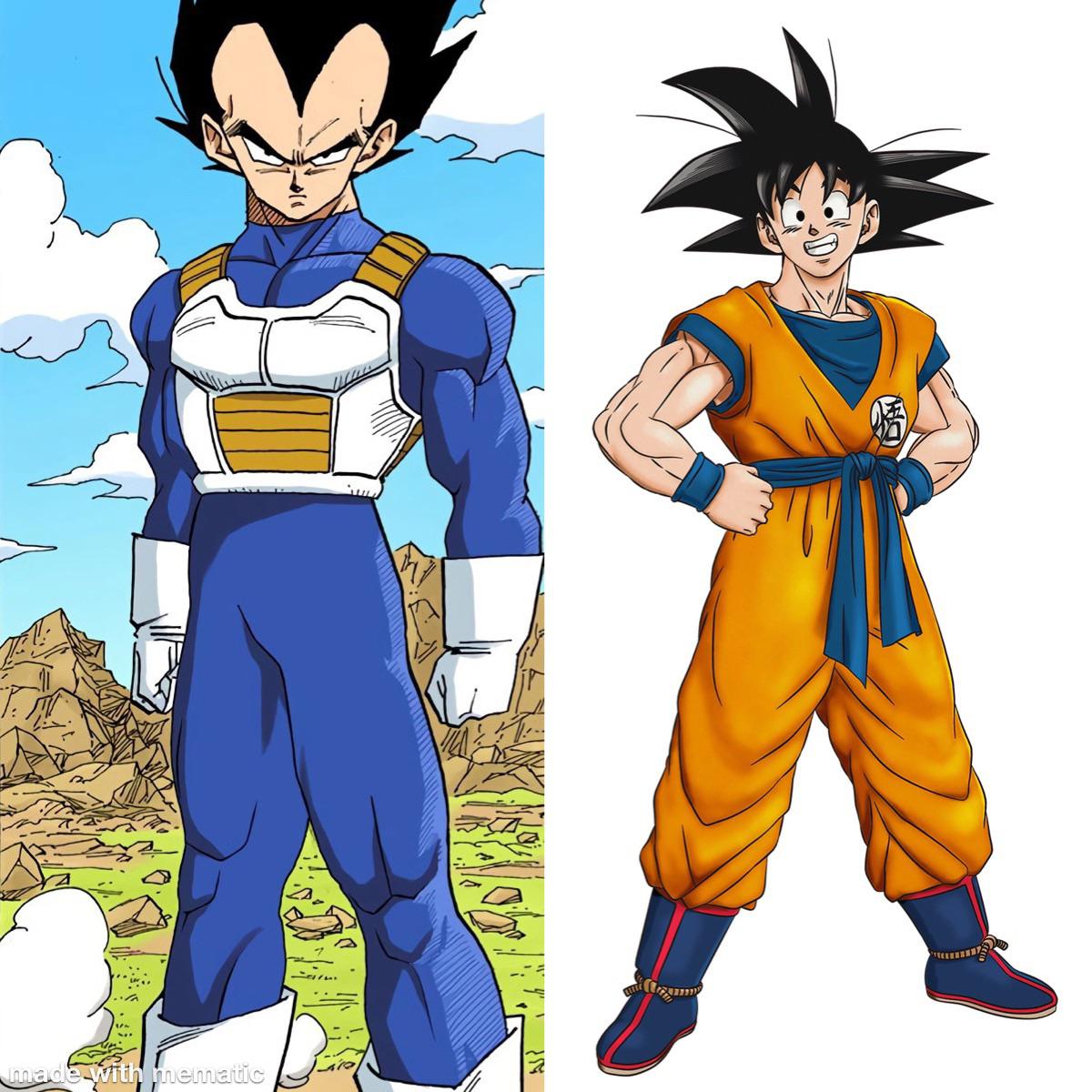Vegeta And Kid Trunks Training