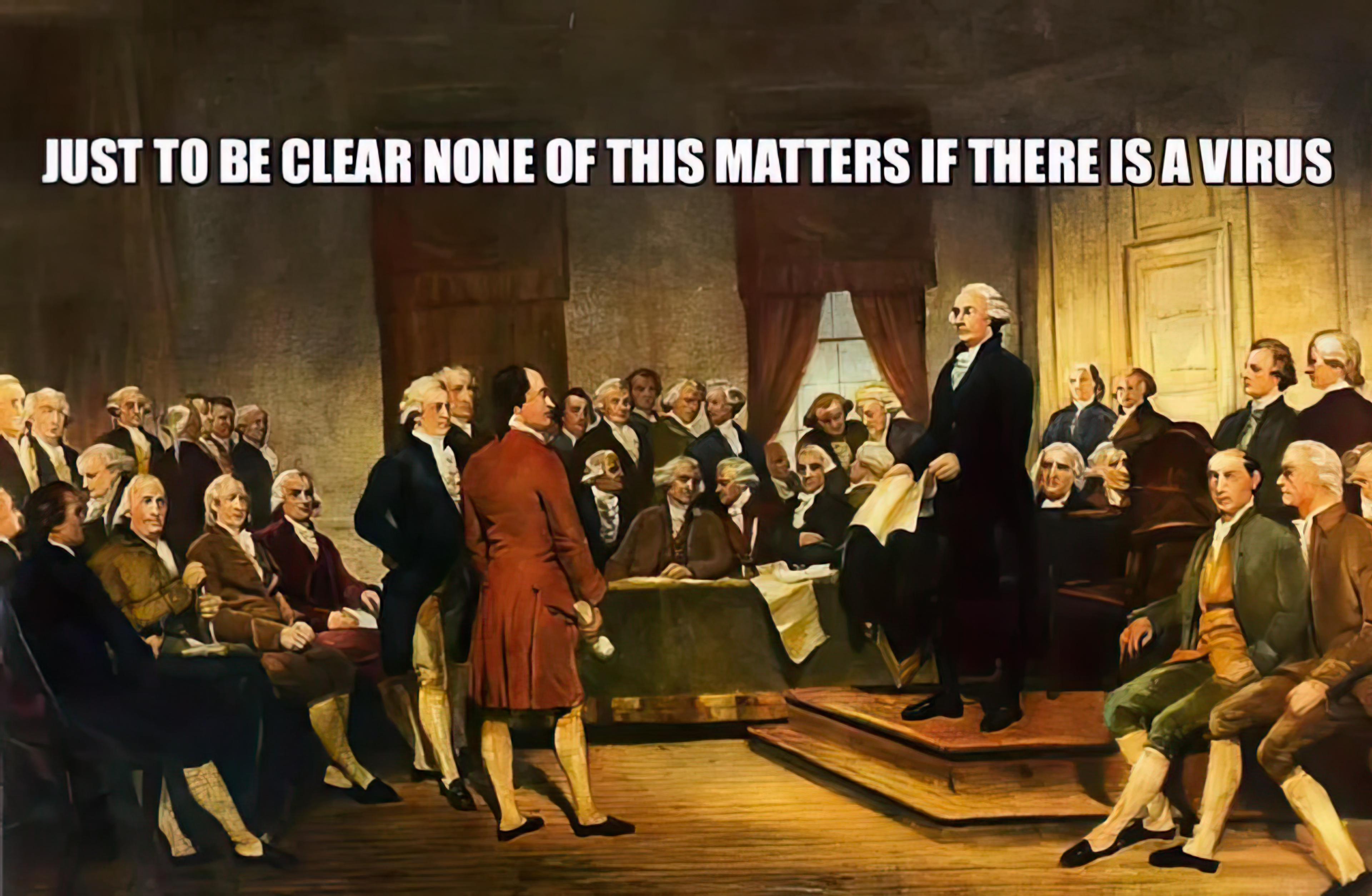 The Constitution Does Not Have a Crisis Exemption Clause... r