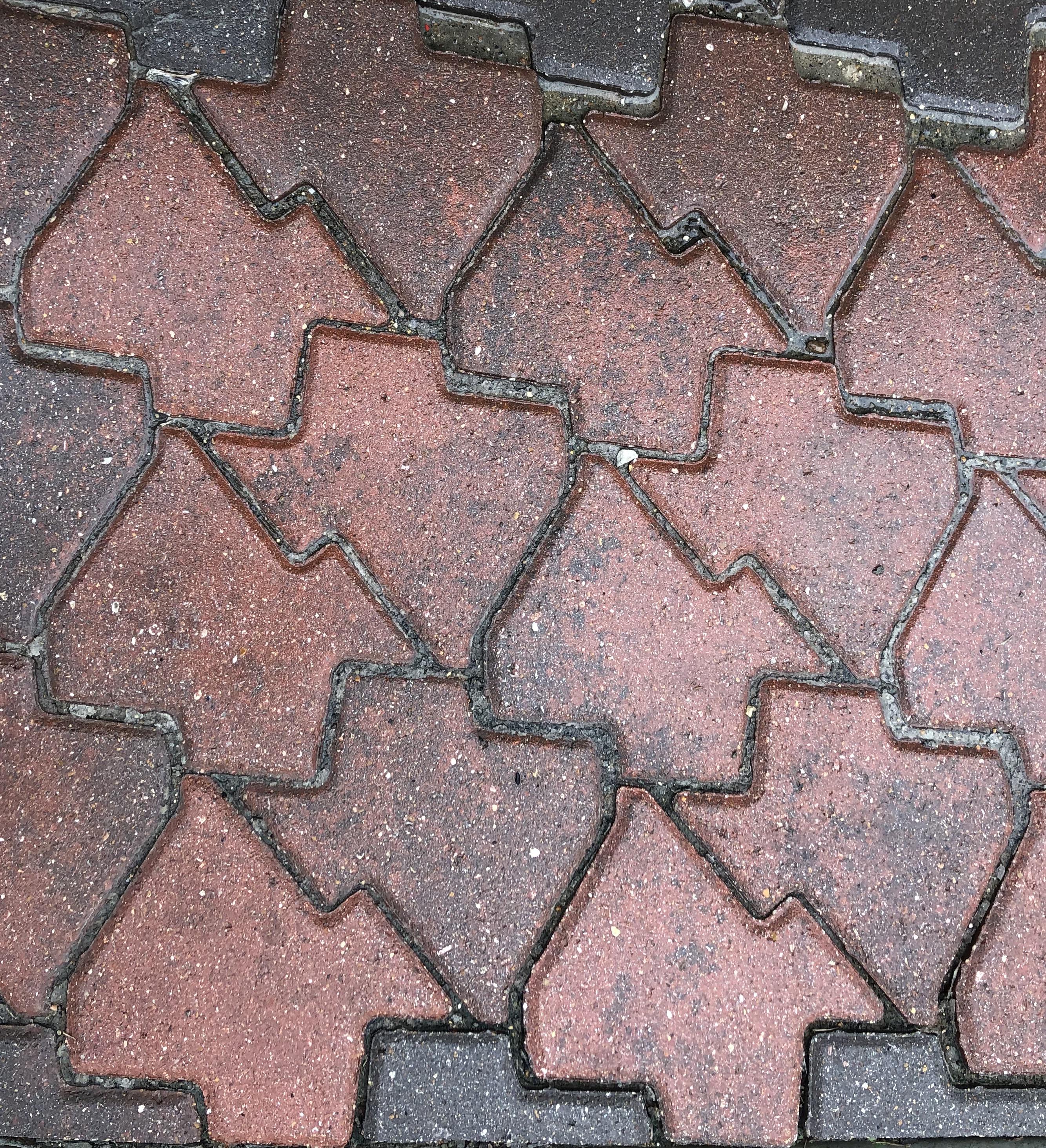 These Texas shaped bricks in Texas r/DesignPorn