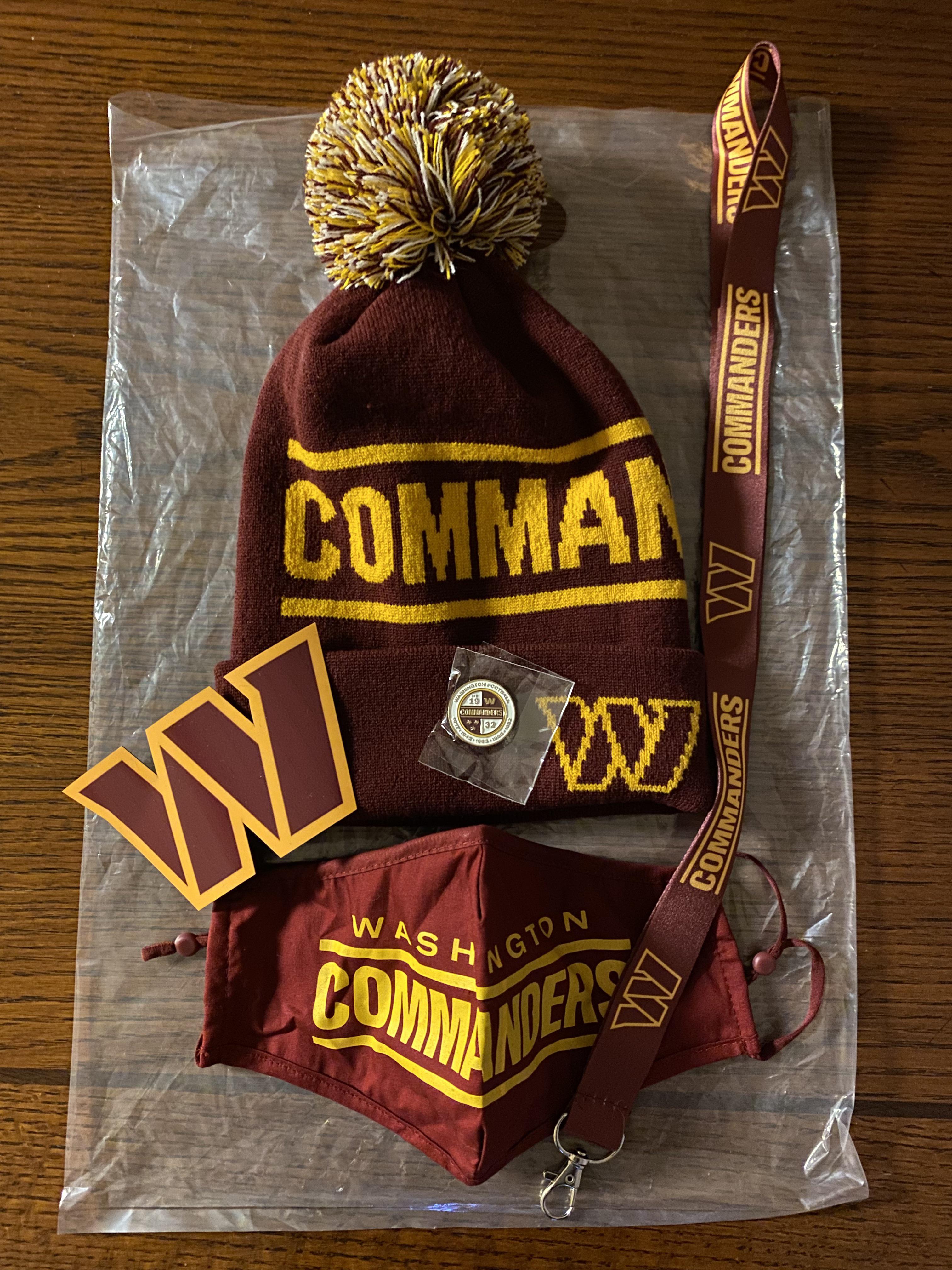 Got my free swag bag👍 Commanders