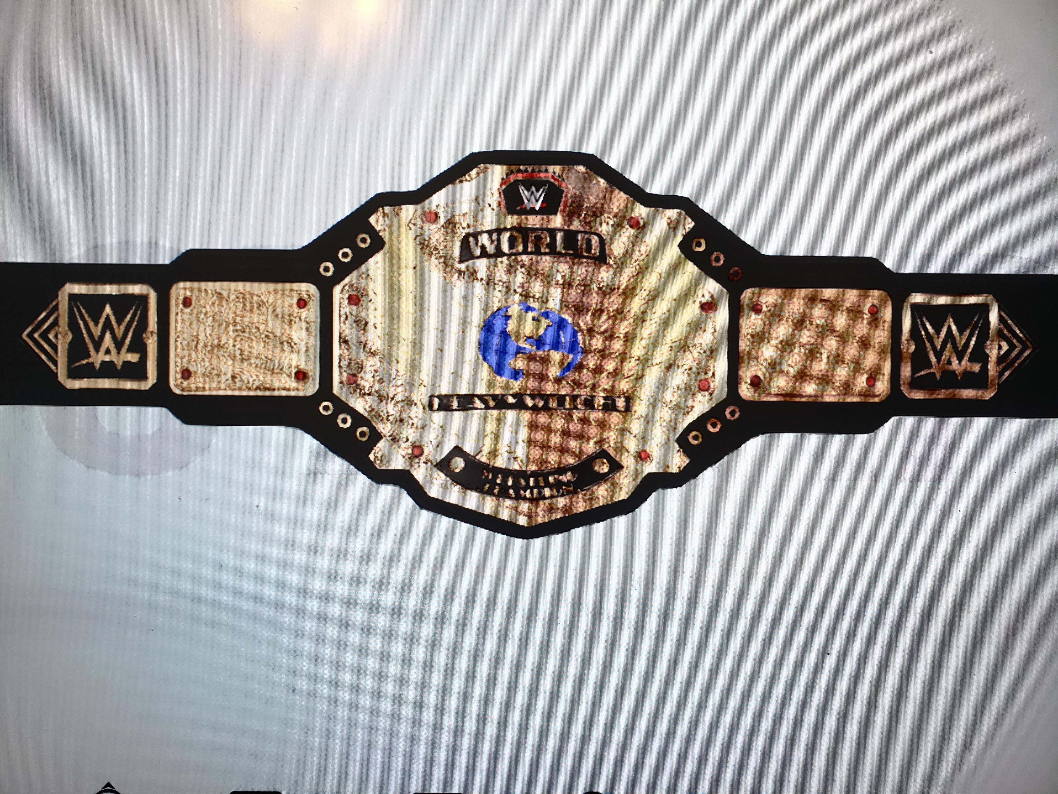 About to introduce this as the new design of the world heavyweight