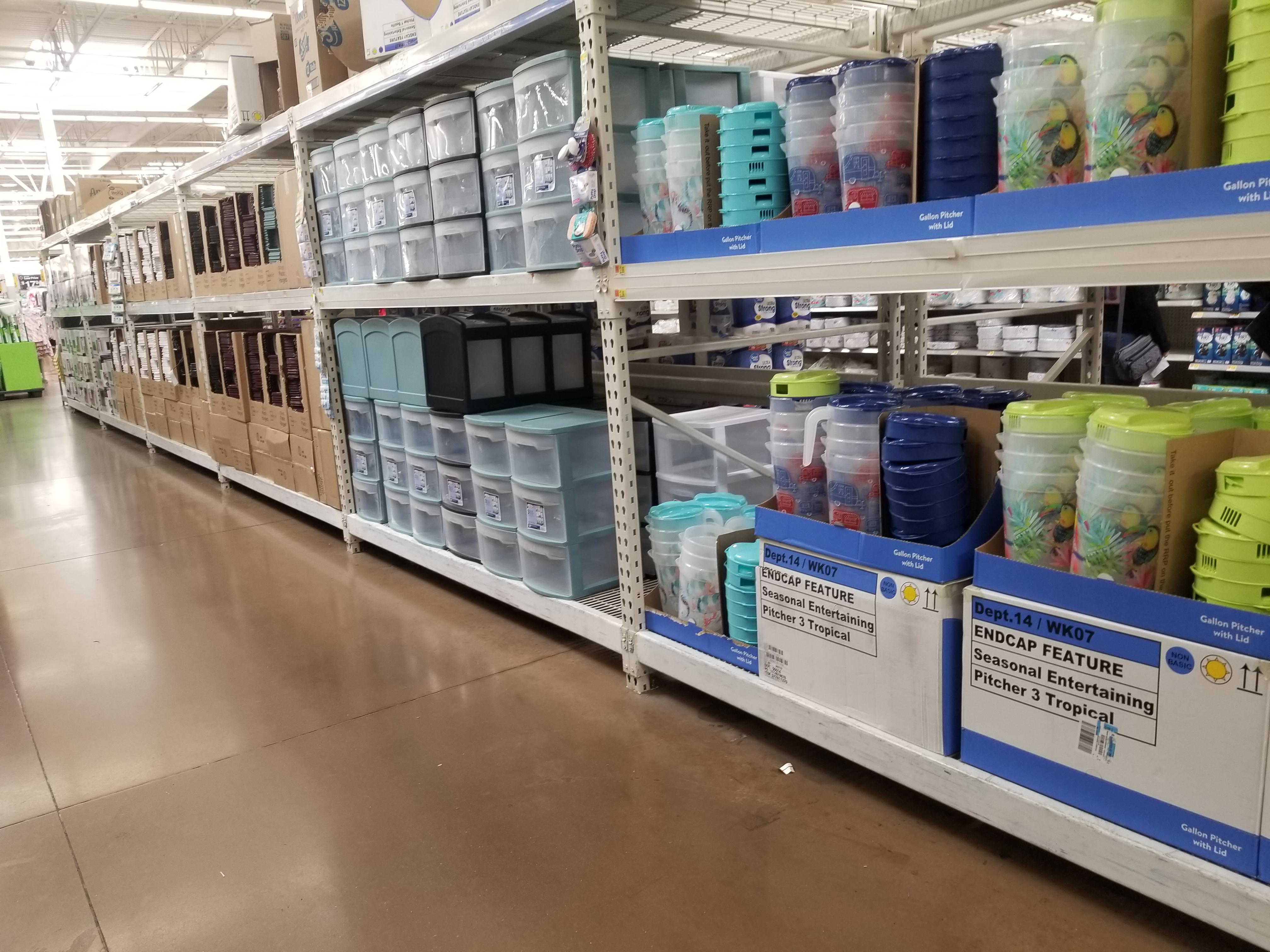 My toilet paper aisle r/walmart