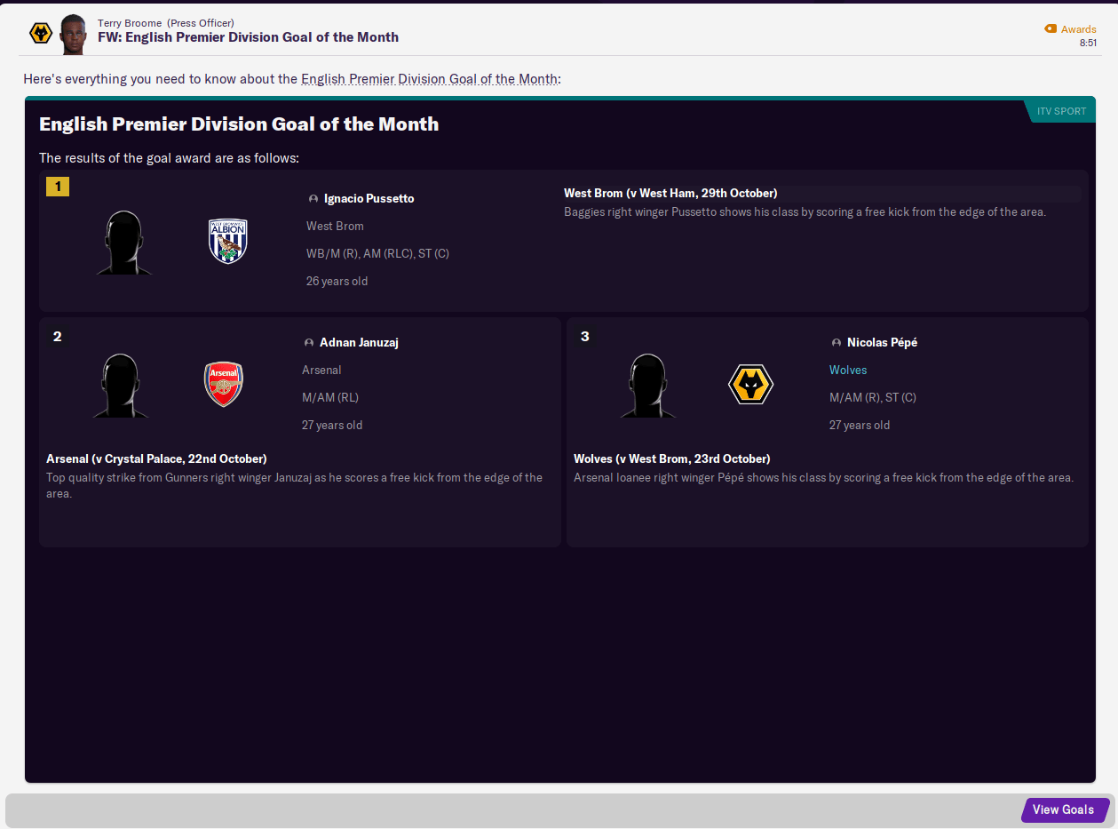 Wonder what their favourite type of goal is r/footballmanagergames