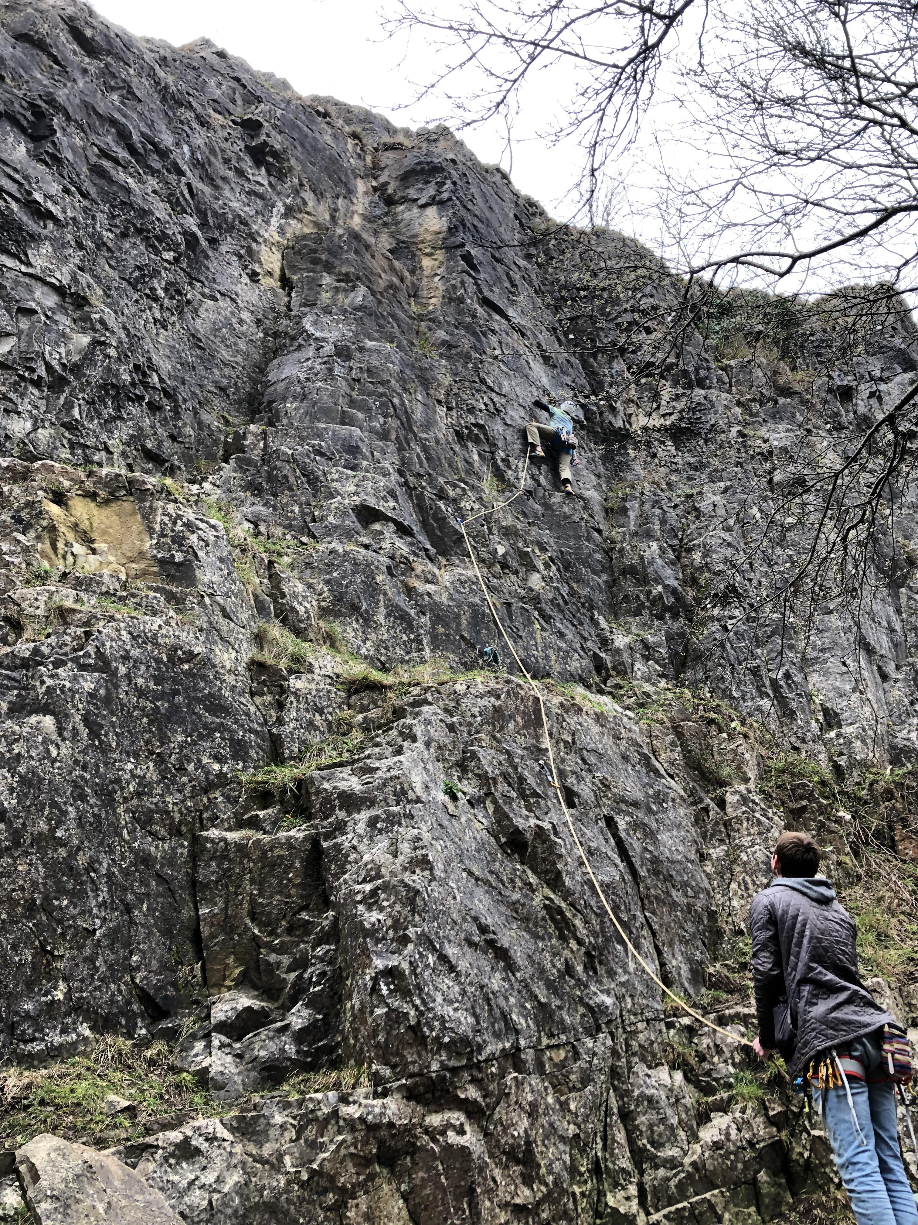 Making the step up from bouldering to sport climbing certainly gets the