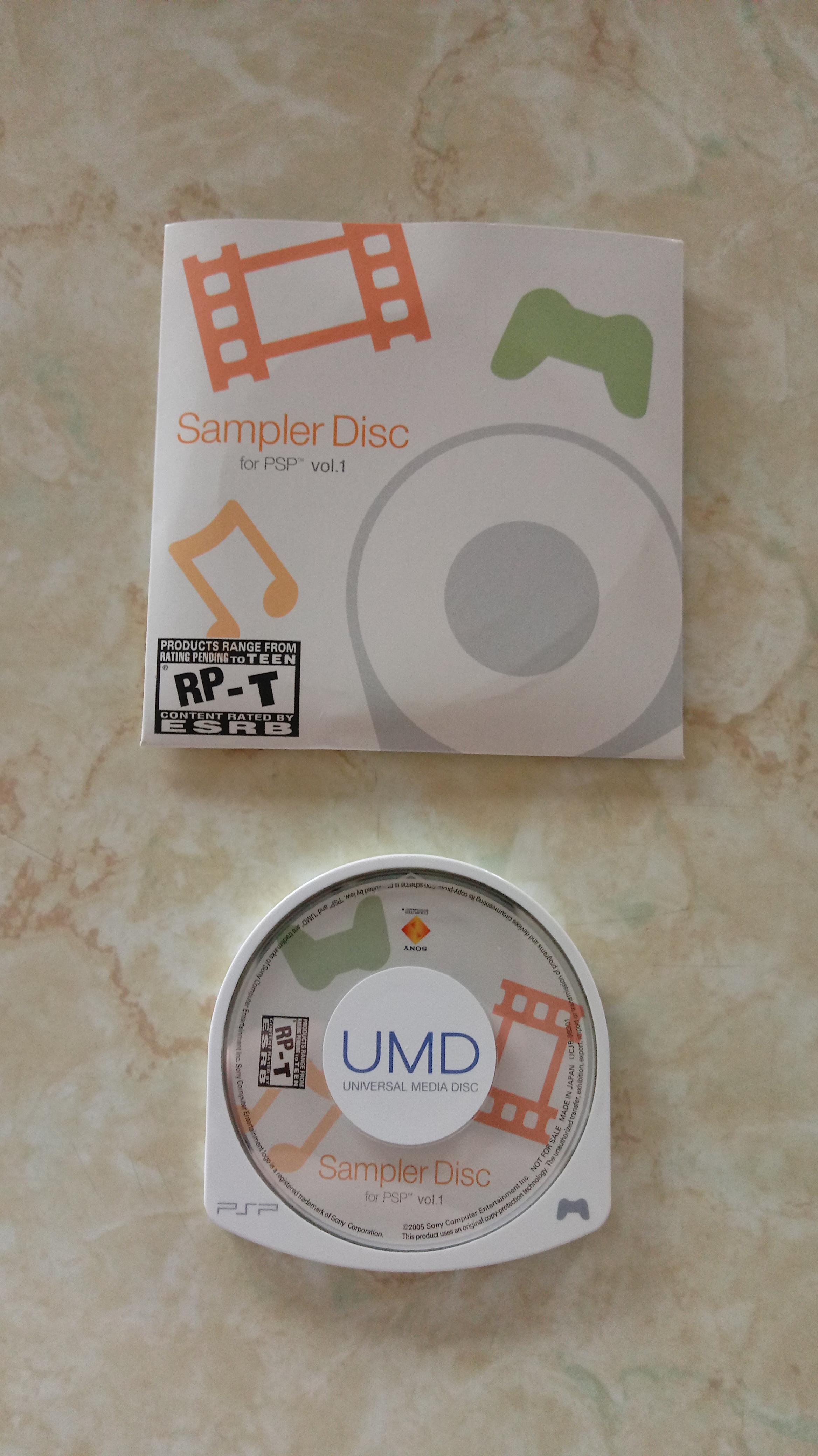 Snagged the PSP sampler Disc during the recent eBay Sale (7) r/PSP