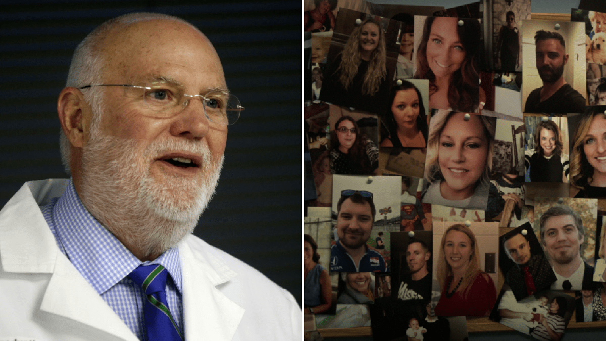 This is Dr. Donald Cline A fertility doctor who illegally fathered 94