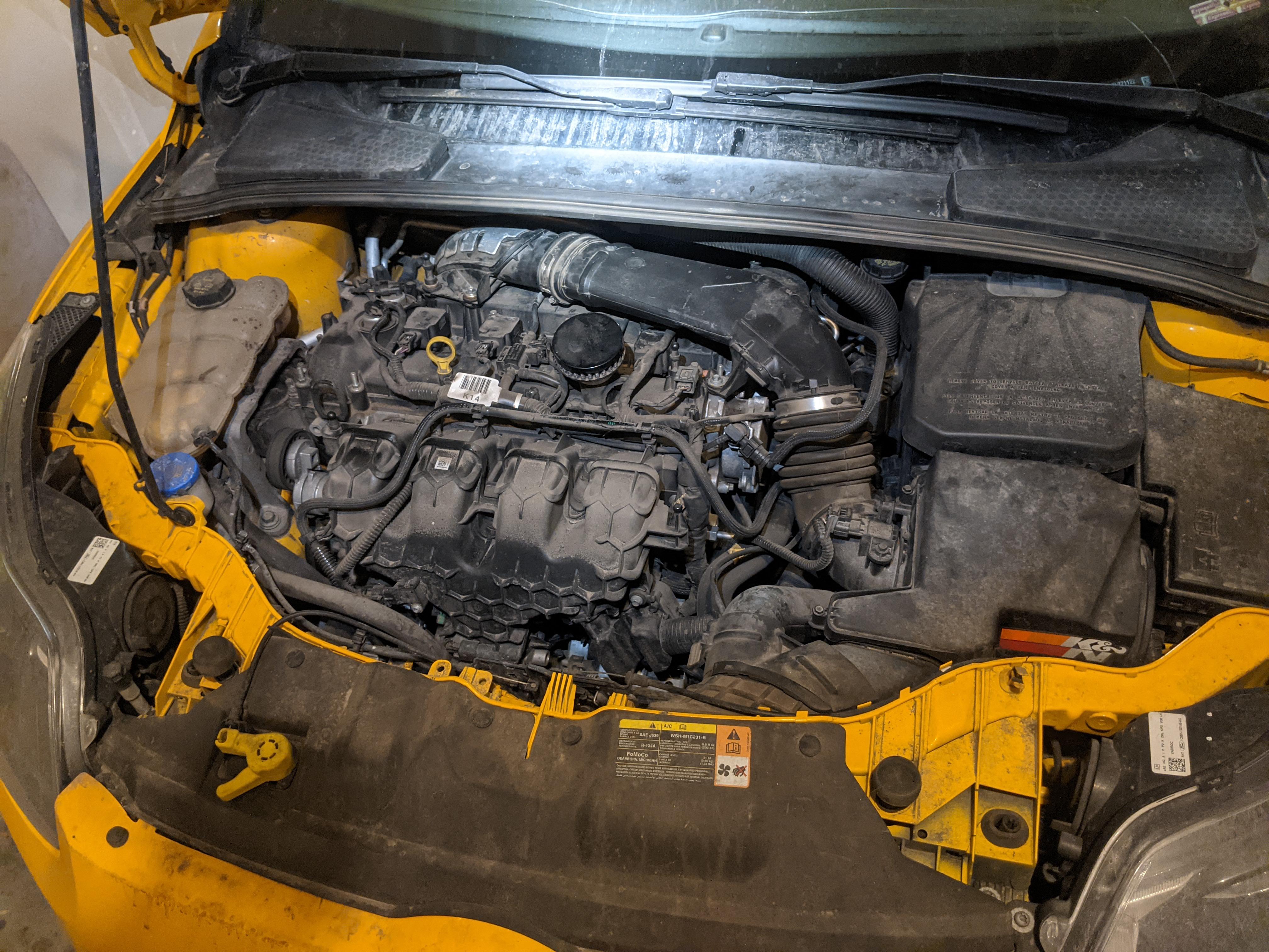 2014 FoST. Severe misfire. It is winter here and only happens when