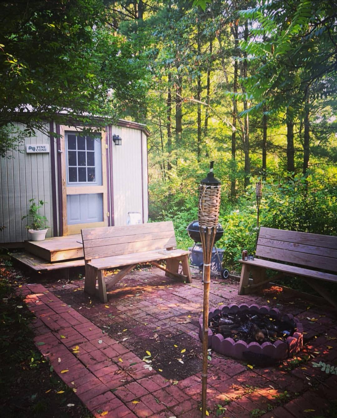 Yurt in Pine River Valley, Wisconsin r/CabinPorn