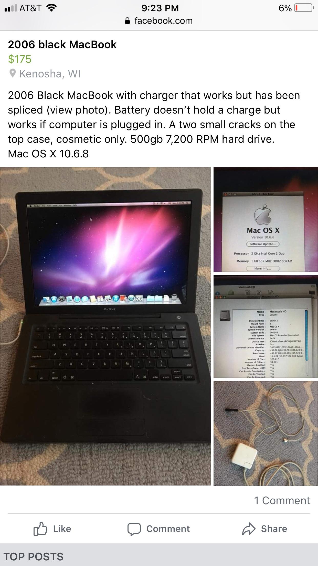 175 for a 12 year old laptop r/delusionalcraigslist
