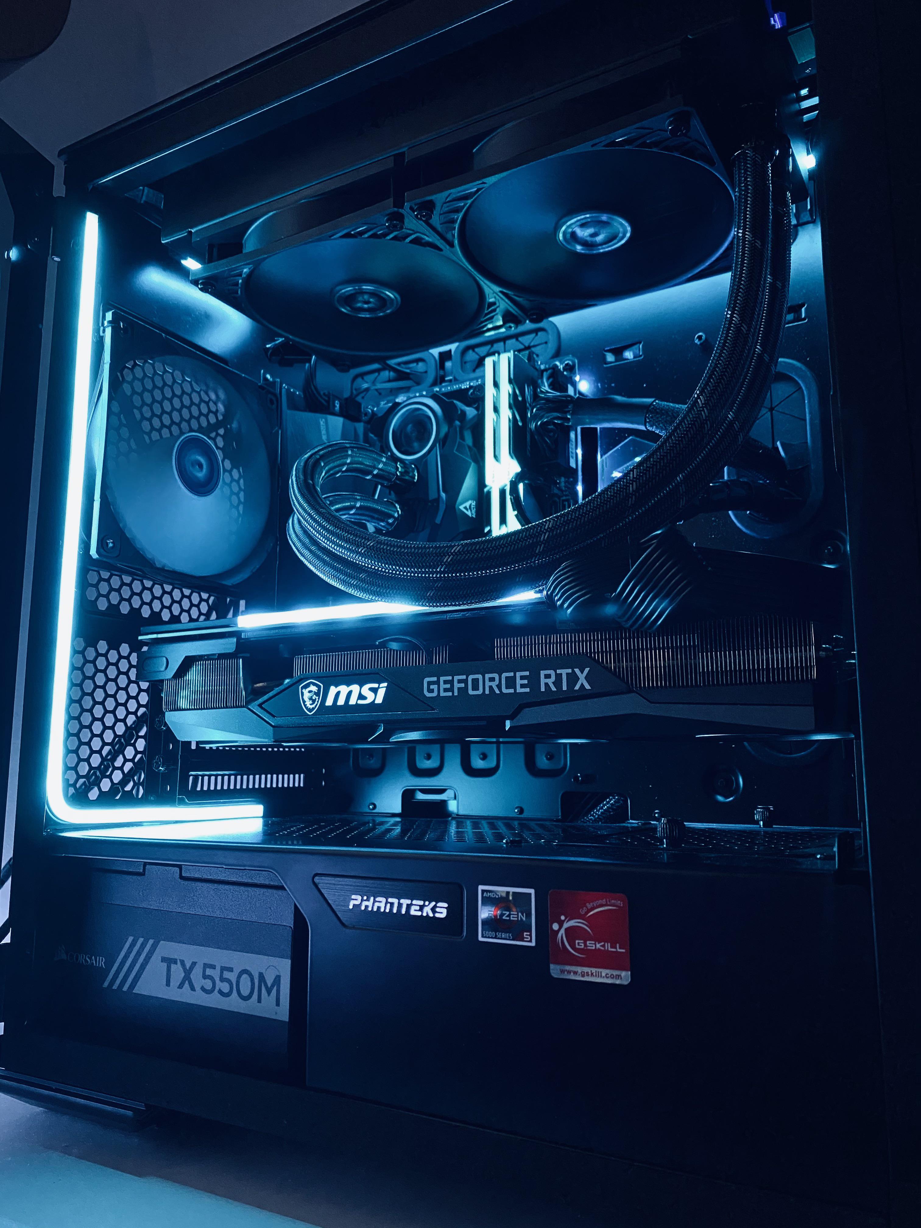 Just upgraded my rig with a Arctic liquid freezer II aio cooler. Had a