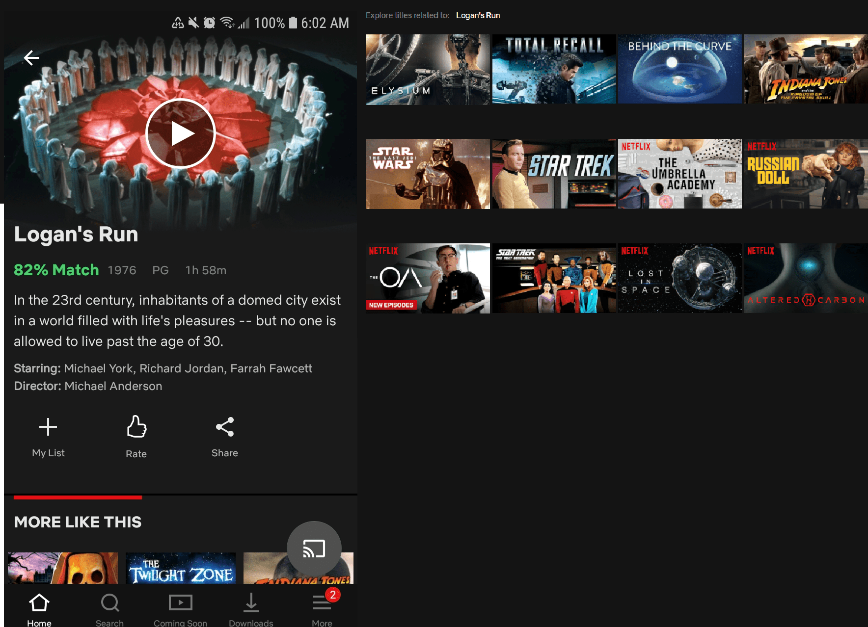 Netflix removed a movie that I was in the middle of watching. r