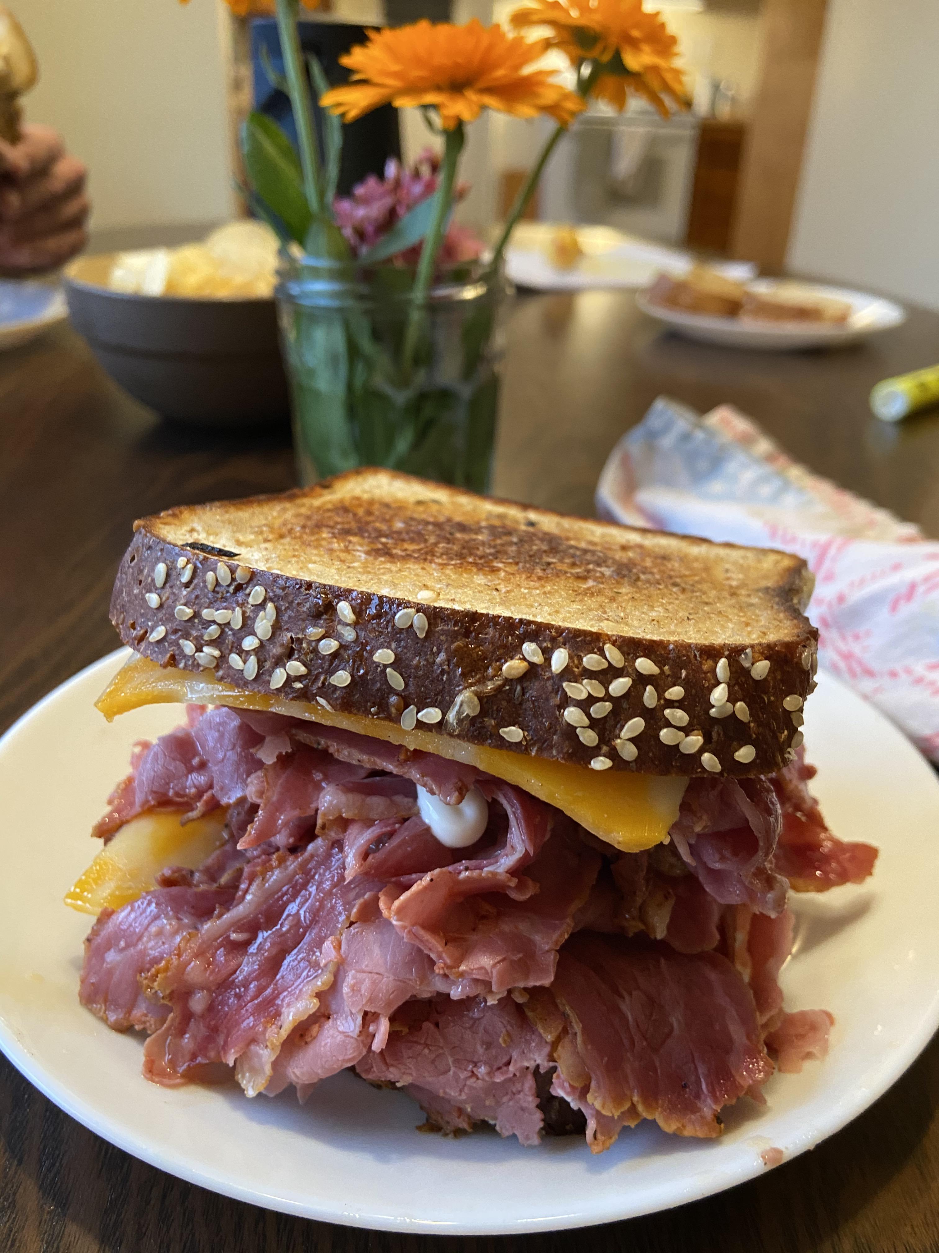 Pastrami on Chompie’s Bread! r/Keto_Food