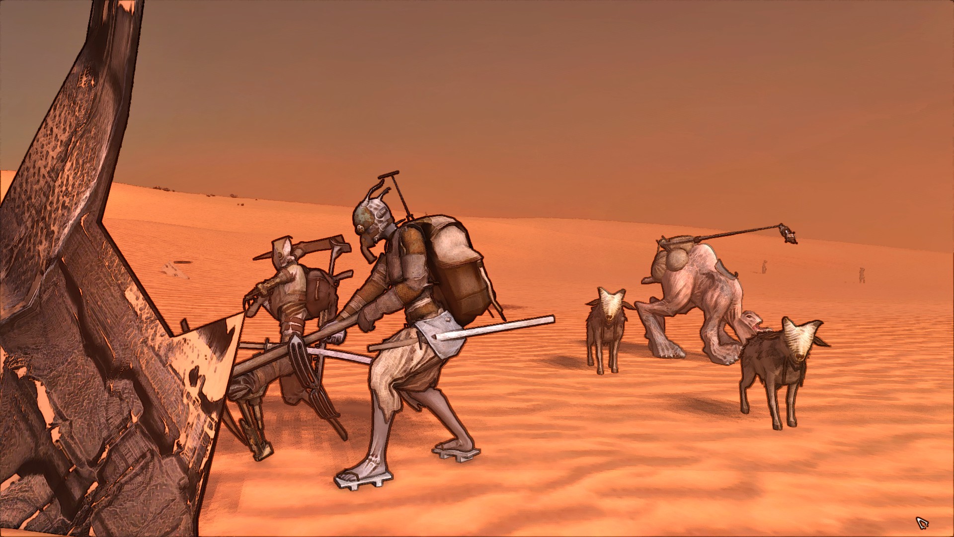 If I mine long enough the same spot, it will dry the resource? I am the