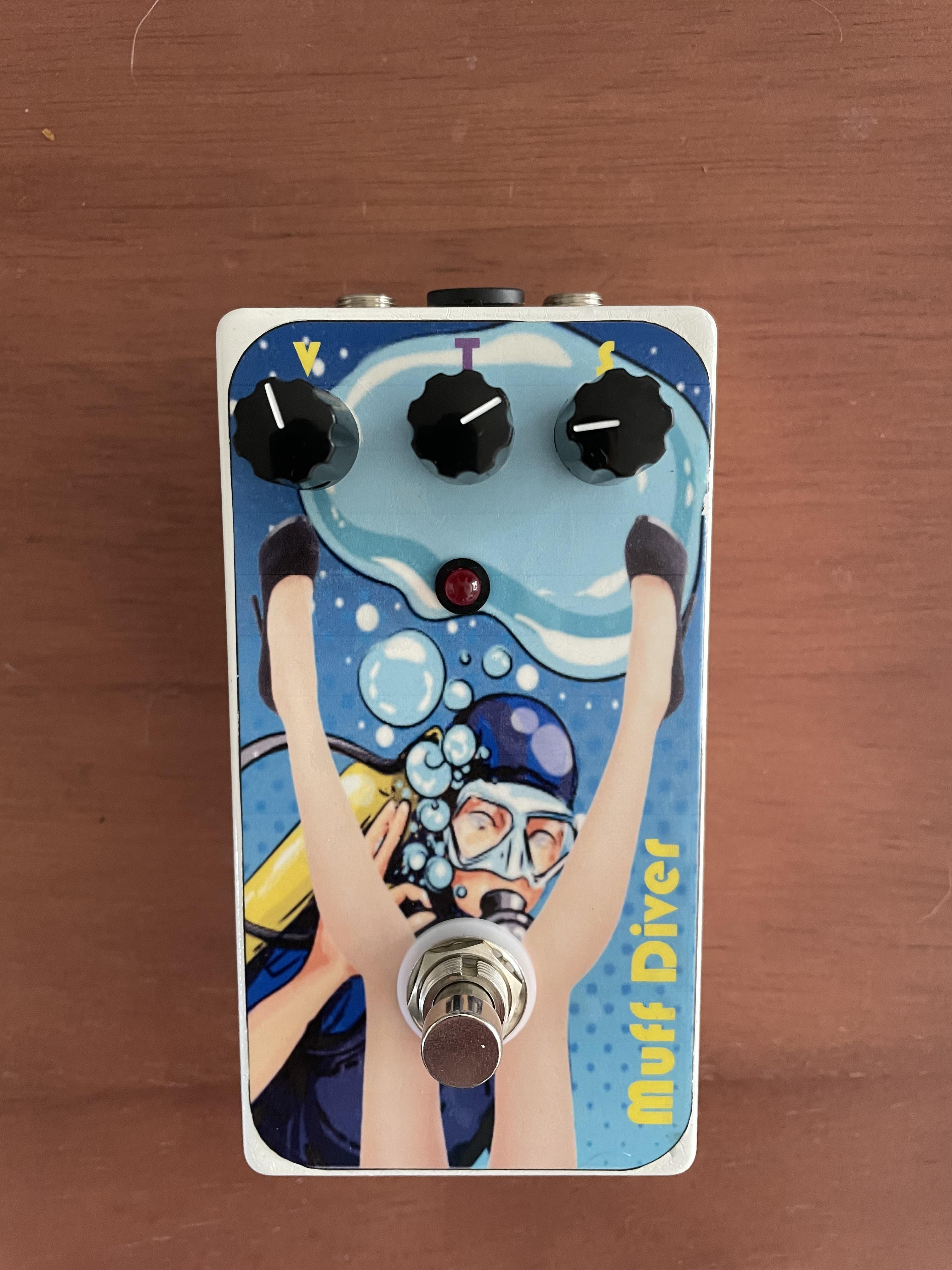 My first pedal Muff Diver (Big Muff Pi Clone) r/diypedals