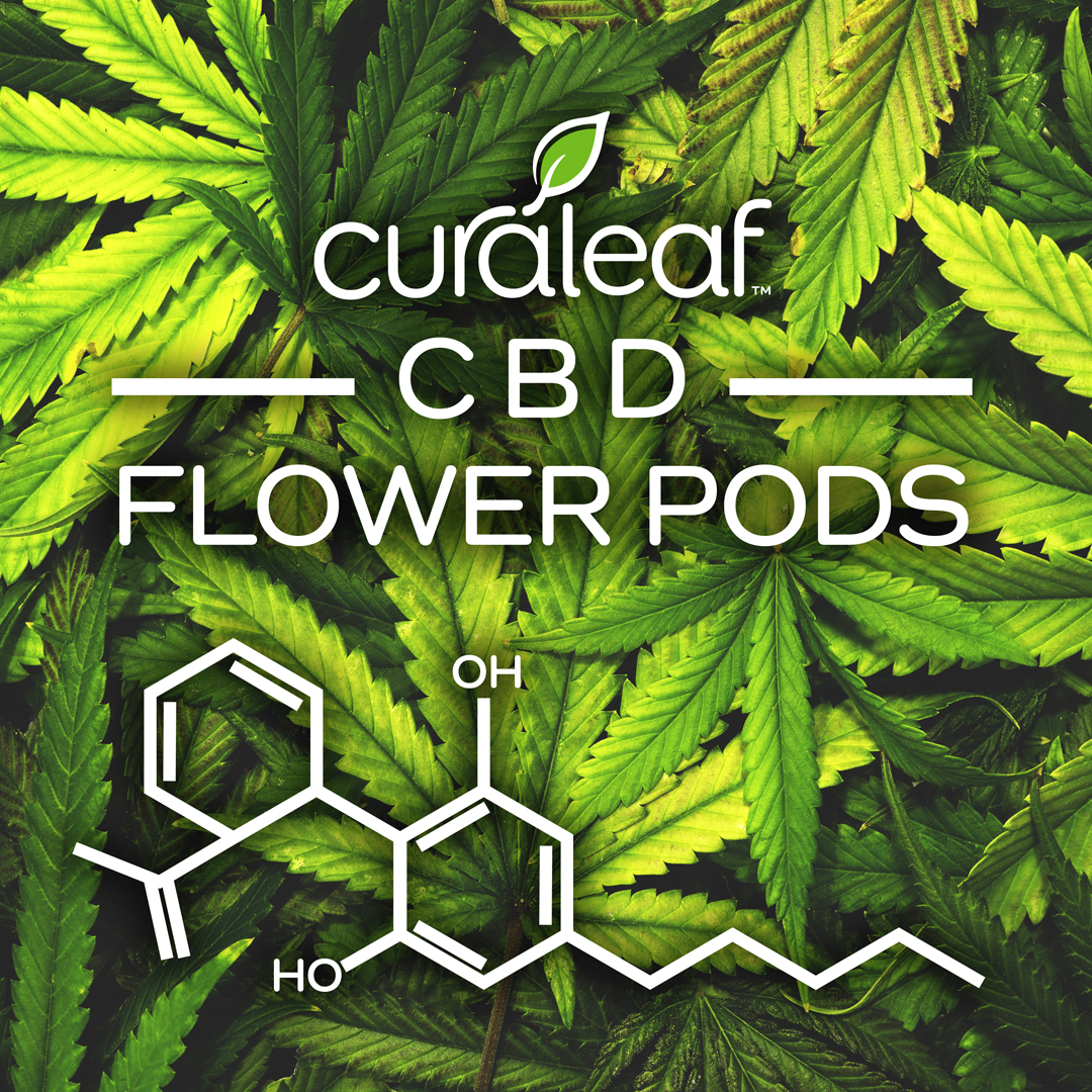 CBD Flower Pods Now Available at Curaleaf Florida Dispensaries! r