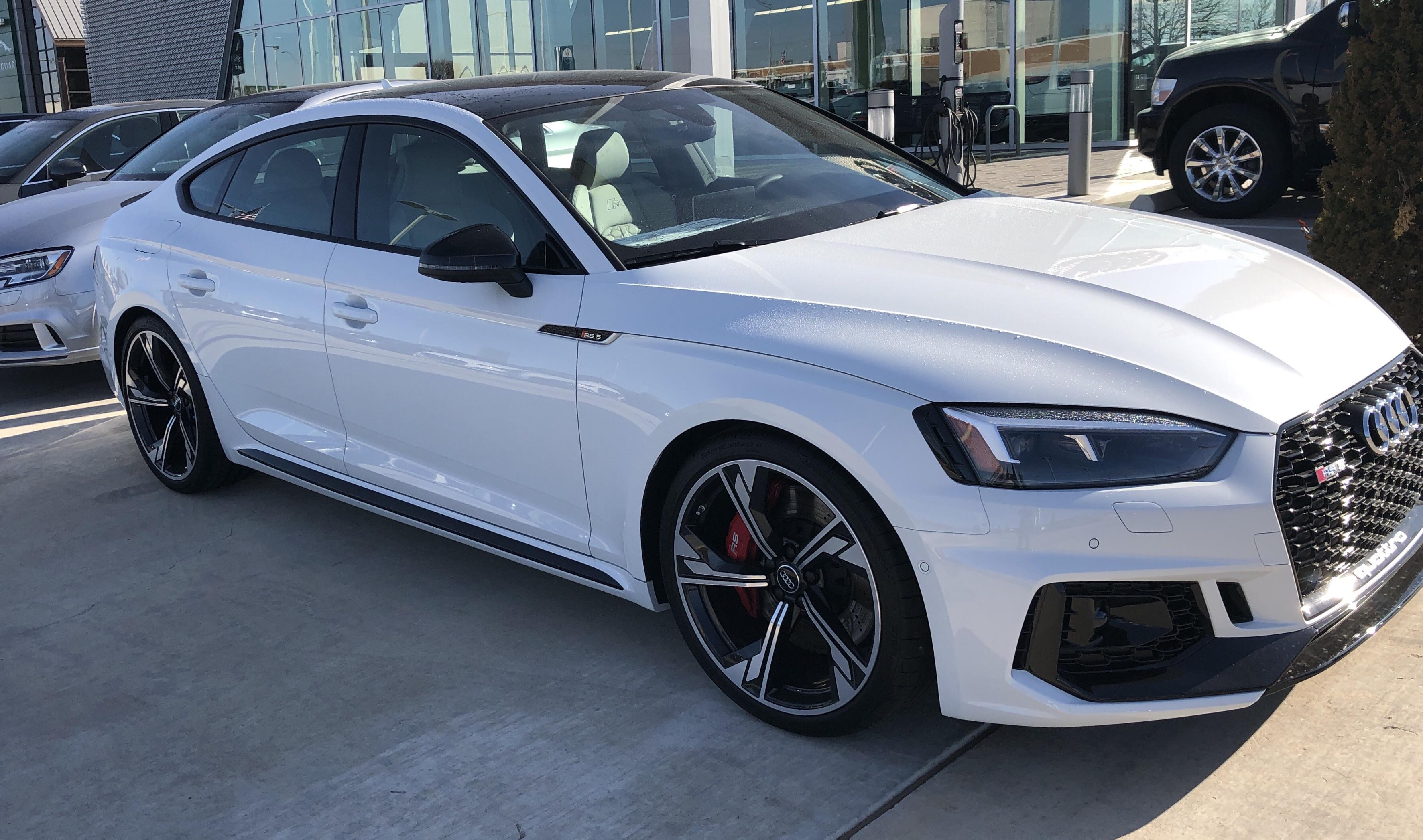 2019 RS5 with Black Optic Audi