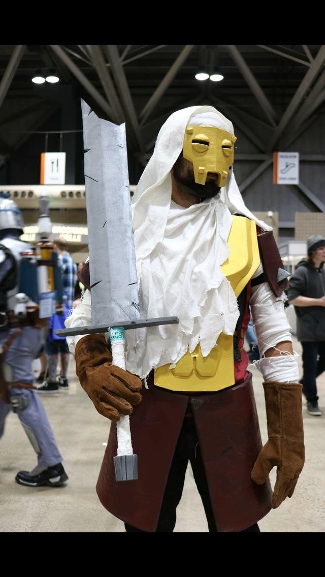 First cosplay ever of Frank the Tank (my now deceased Leper RIP